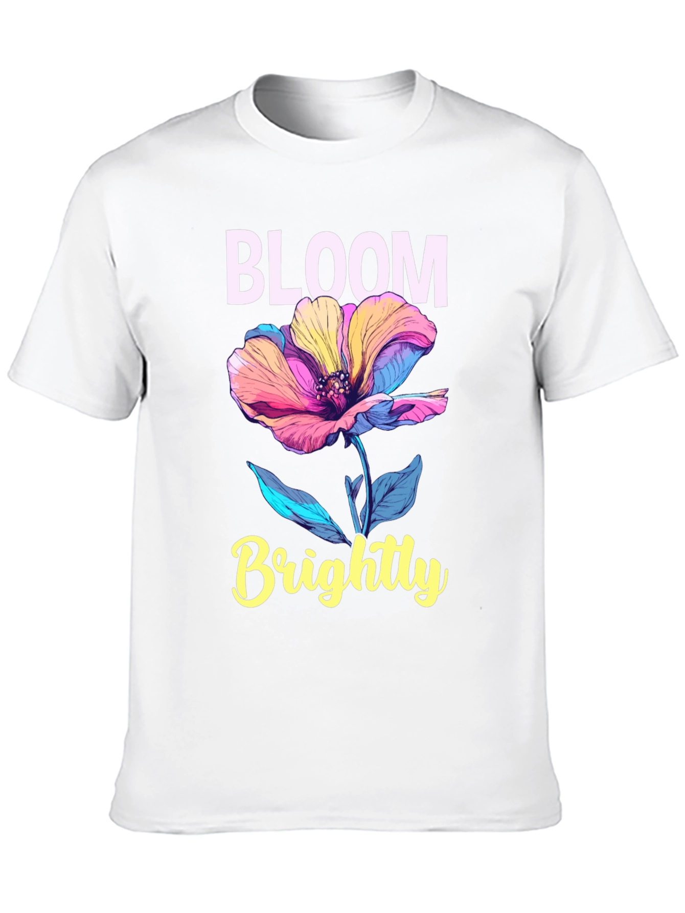 Bloom Brightly Graphic T-Shirt