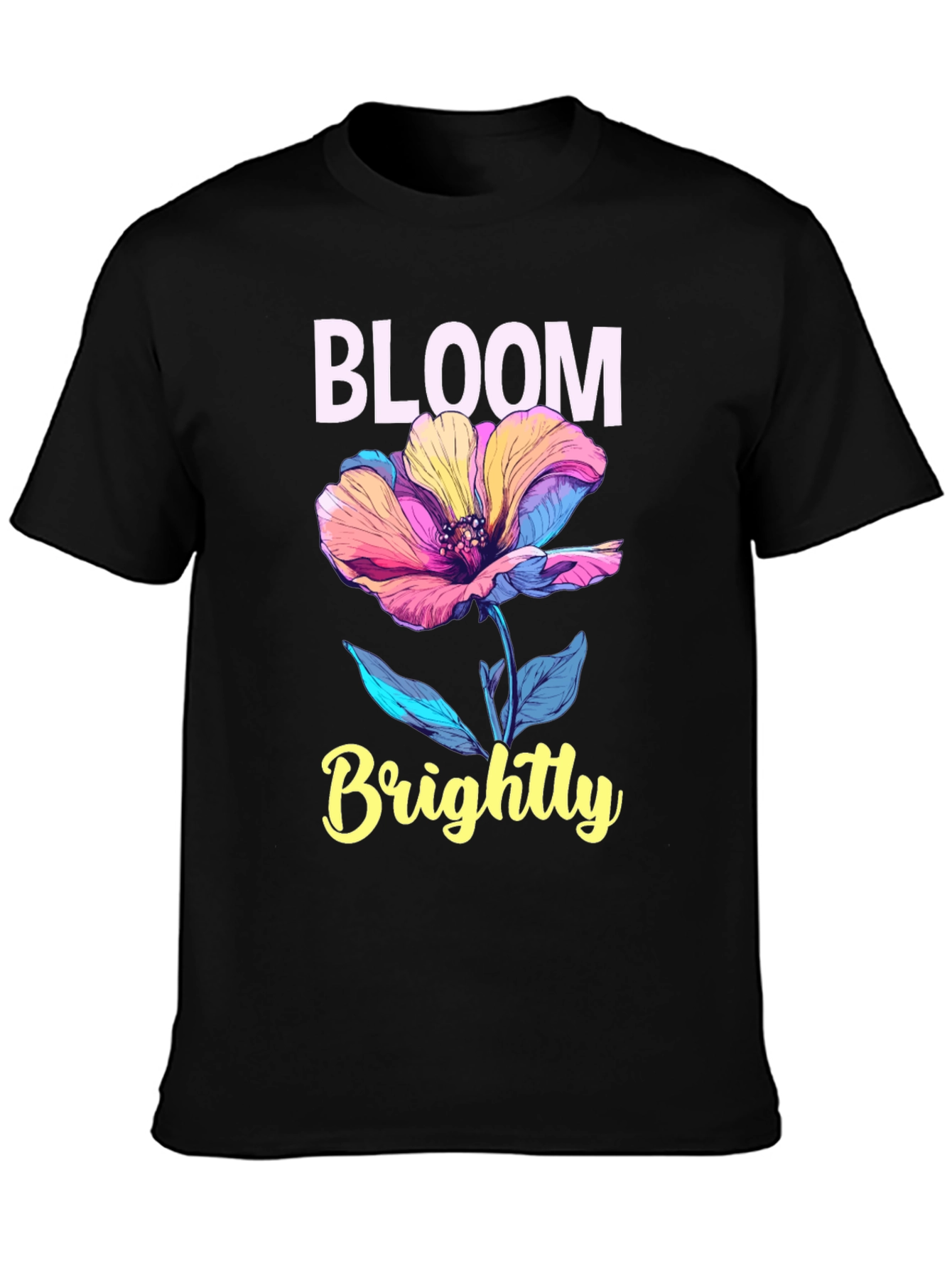 Bloom Brightly Graphic T-Shirt