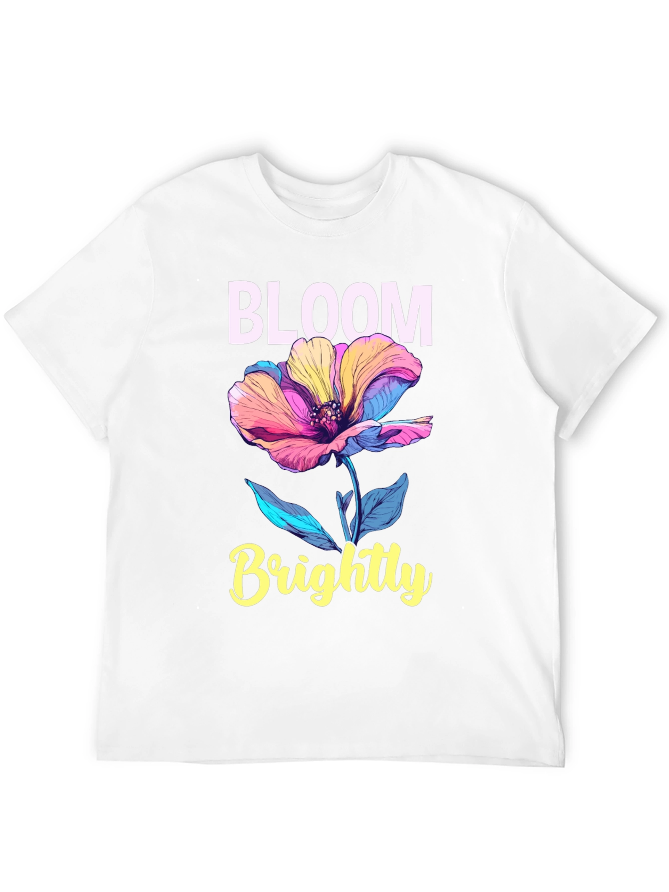 Bloom Brightly Graphic T-Shirt