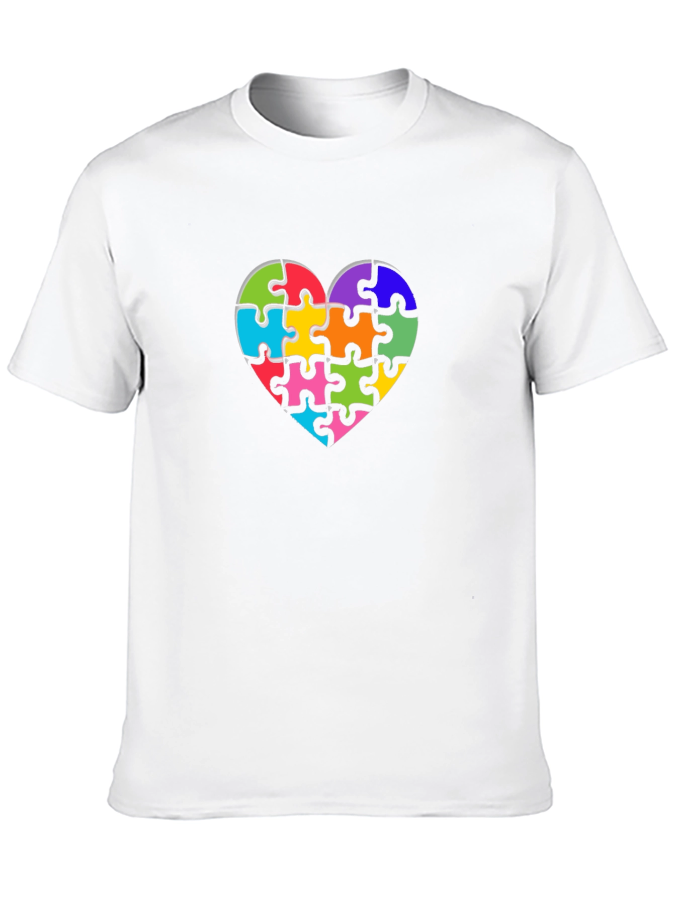Autism Awareness Puzzle Heart T-Shirt