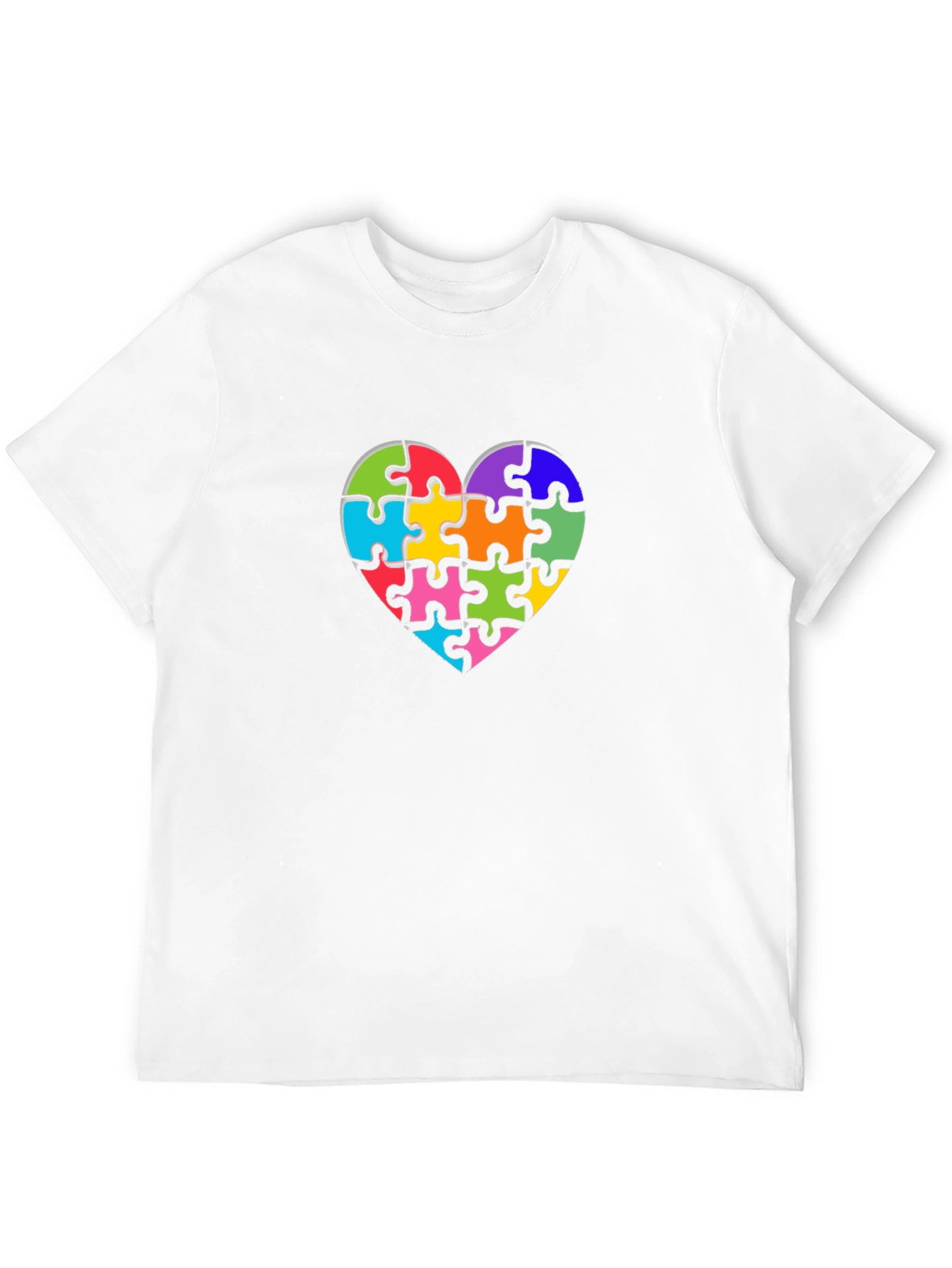Autism Awareness Puzzle Heart T-Shirt