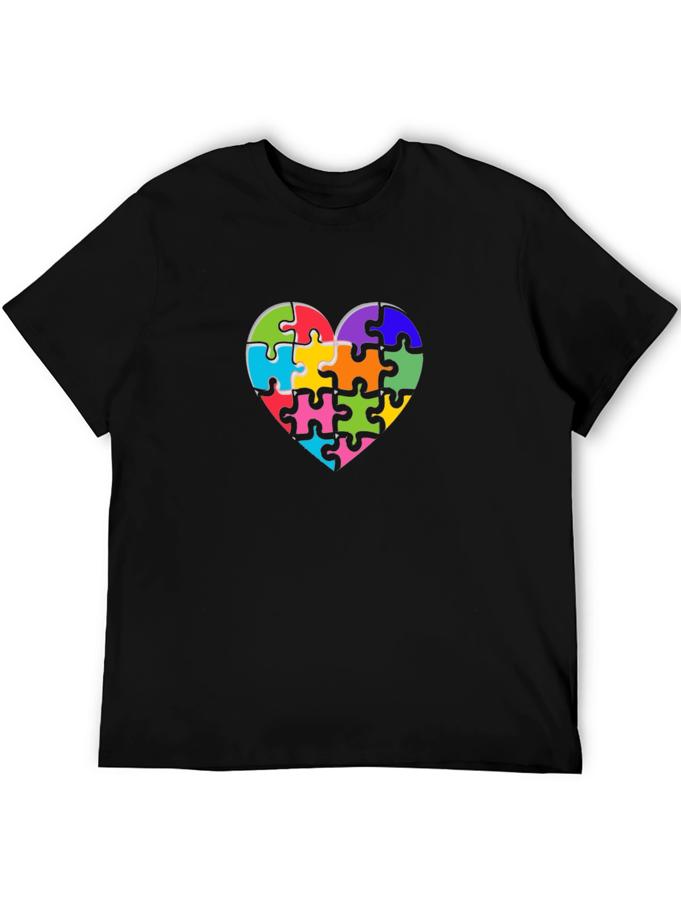 Autism Awareness Puzzle Heart T-Shirt
