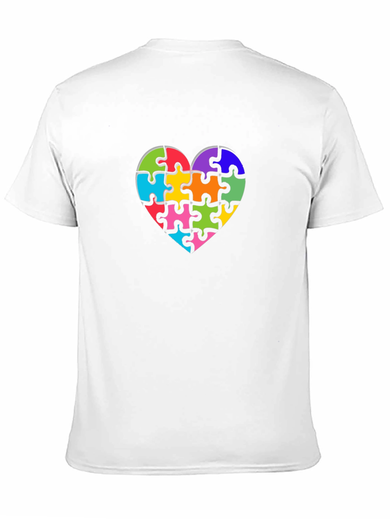 Autism Awareness Puzzle Heart T-Shirt