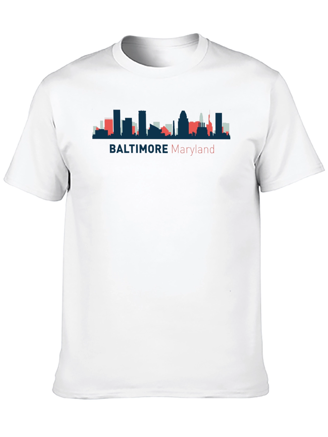 Baltimore Maryland Skyline T-Shirt