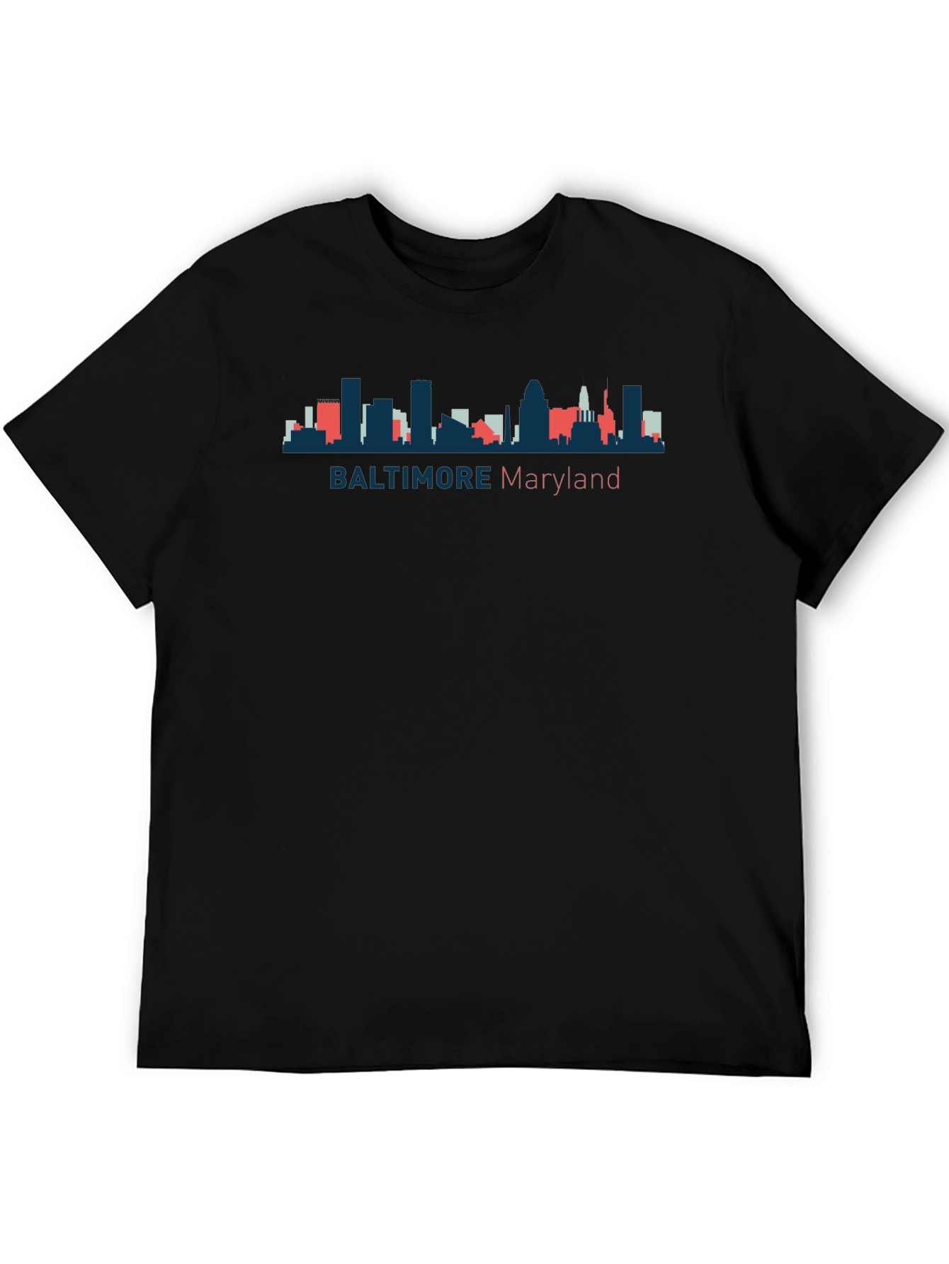Baltimore Maryland Skyline T-Shirt