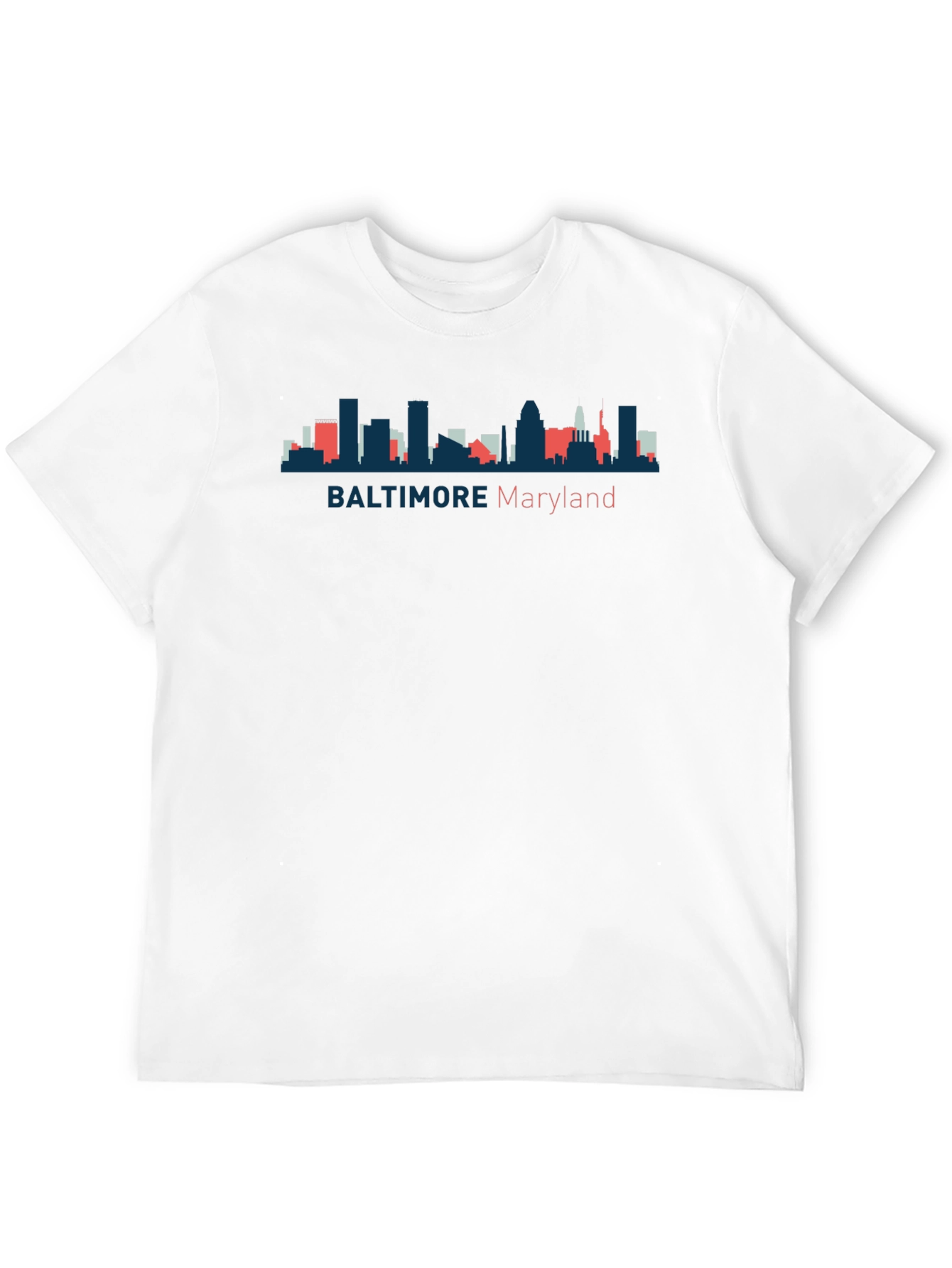 Baltimore Maryland Skyline T-Shirt