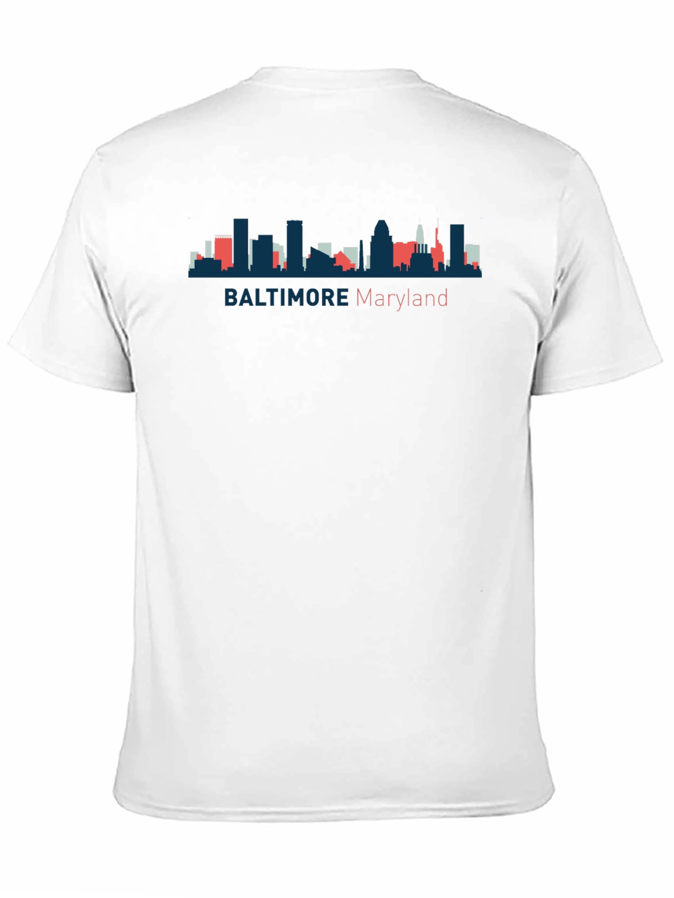 Baltimore Maryland Skyline T-Shirt