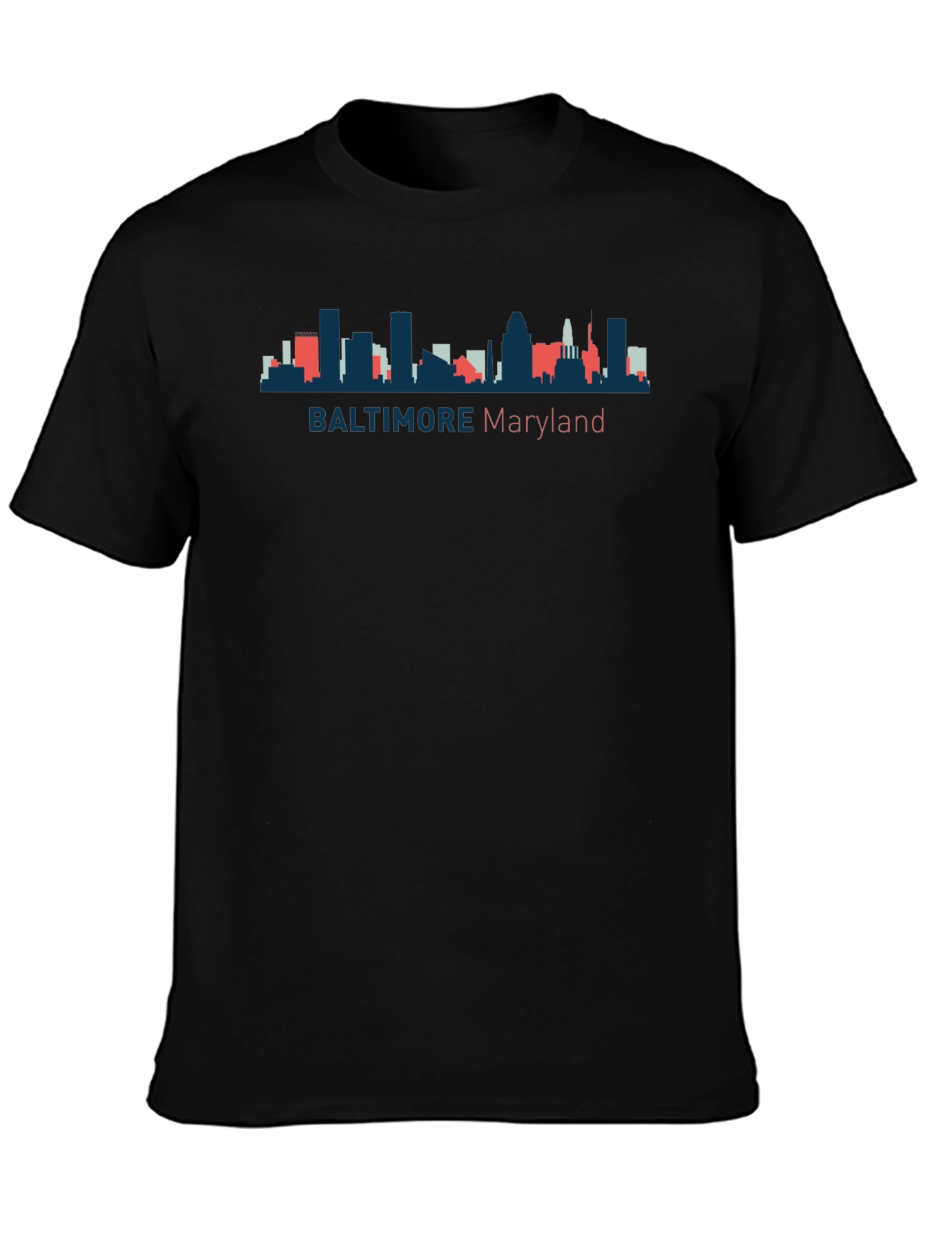 Baltimore Maryland Skyline T-Shirt