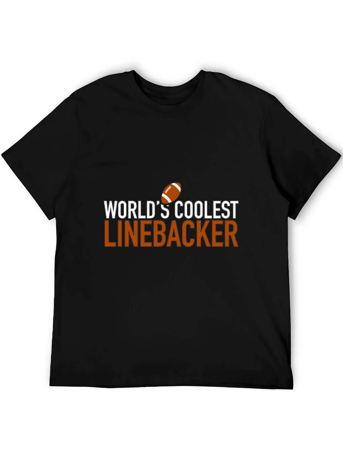 Worlds Coolest Linebacker Graphic Tee