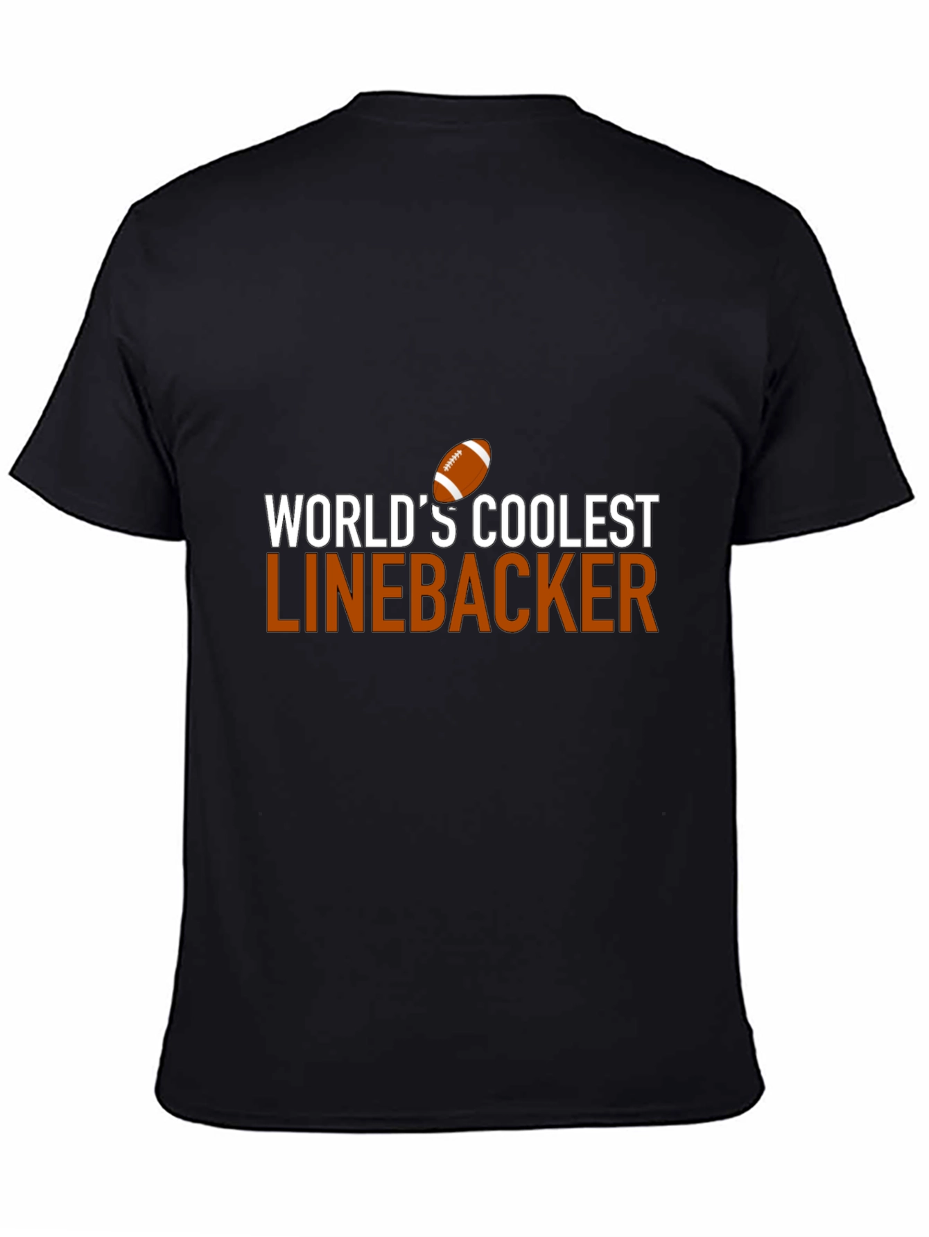 Worlds Coolest Linebacker Graphic Tee