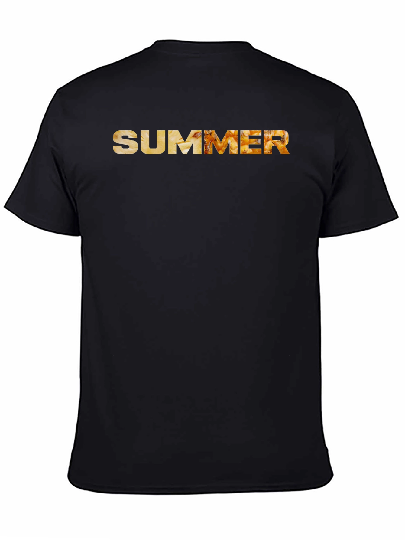 Summer Graphic Print Crew Neck T-Shirt