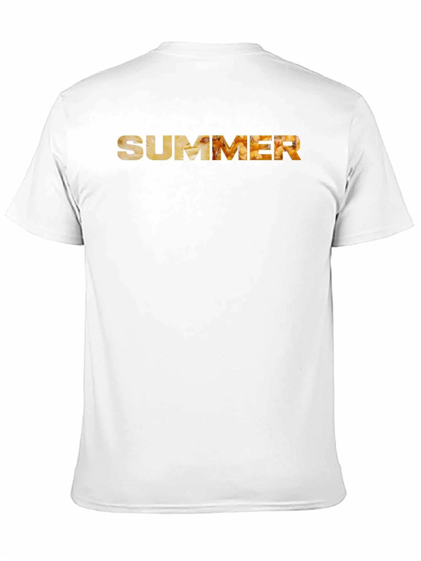 Summer Graphic Print Crew Neck T-Shirt