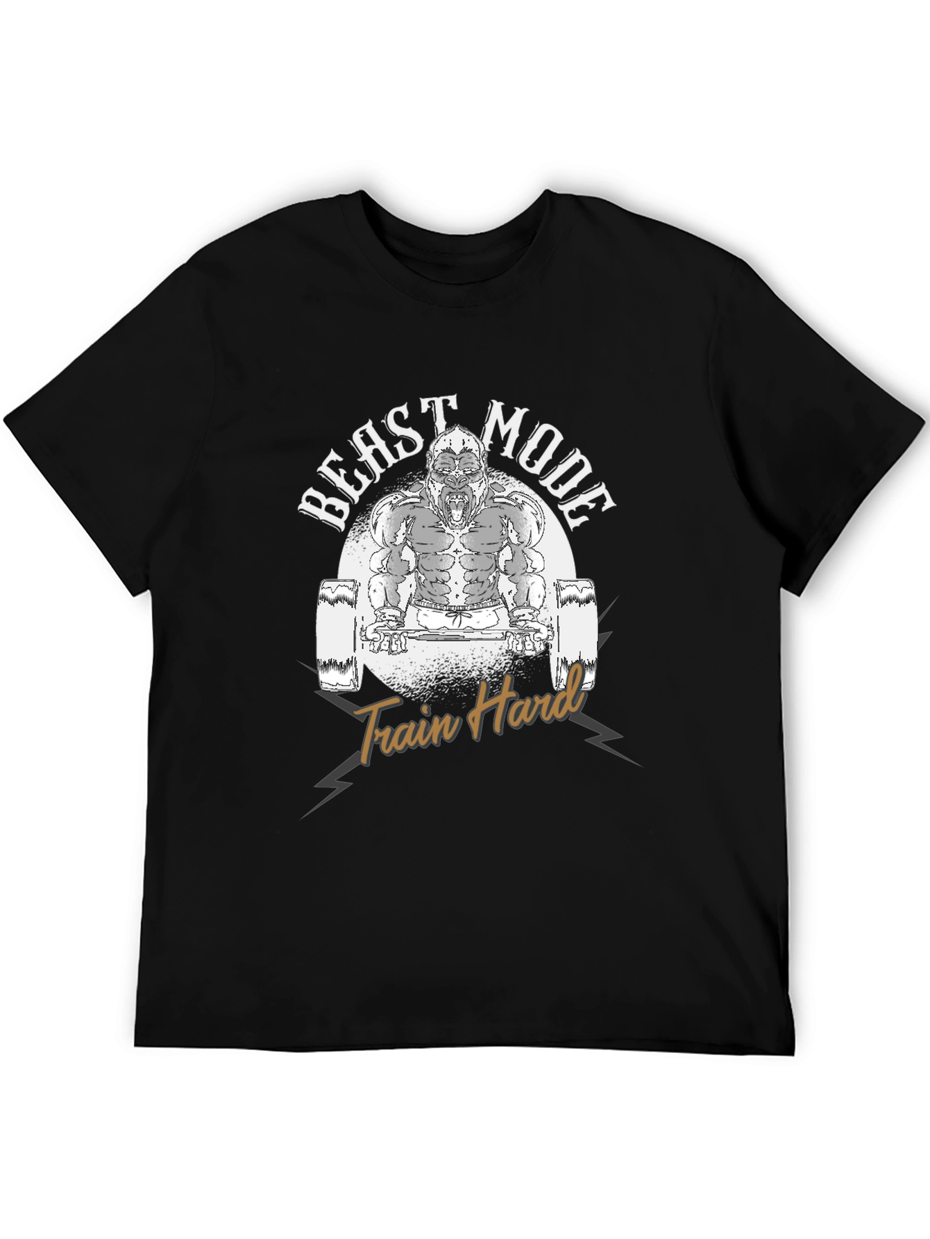 Beast Mode Gorilla Graphic T-Shirt