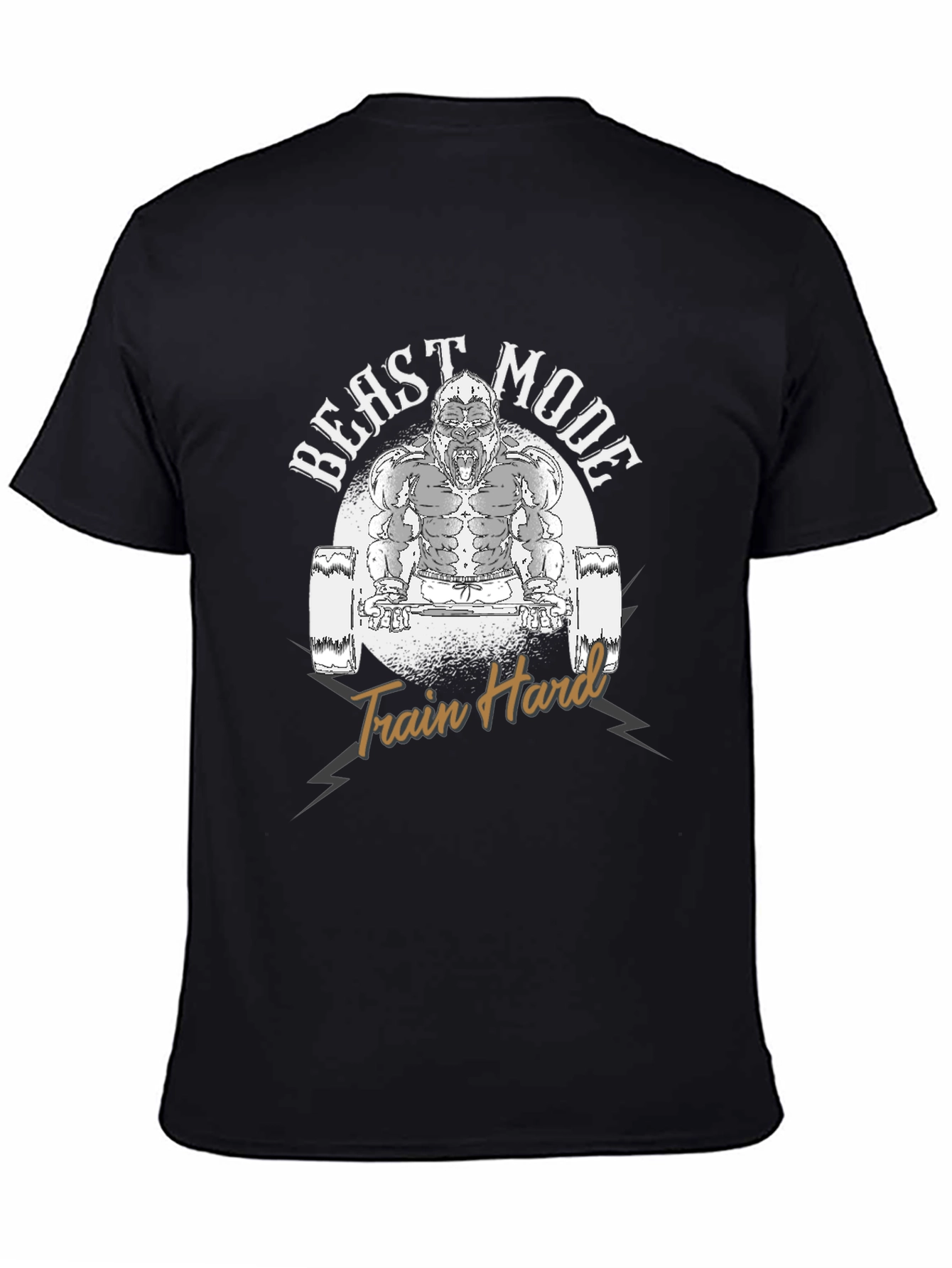 Beast Mode Gorilla Graphic T-Shirt