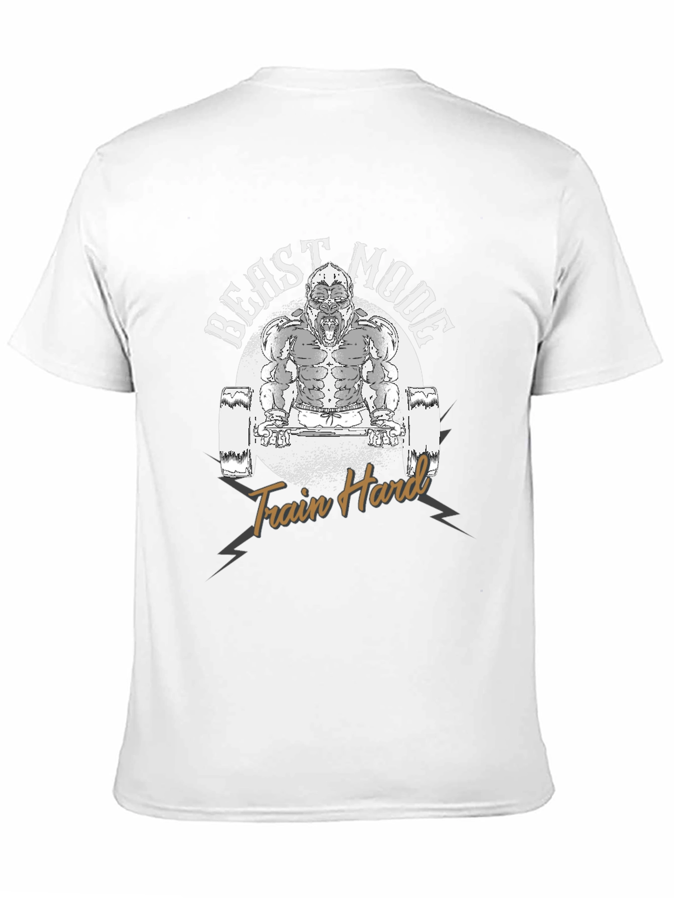 Beast Mode Gorilla Graphic T-Shirt