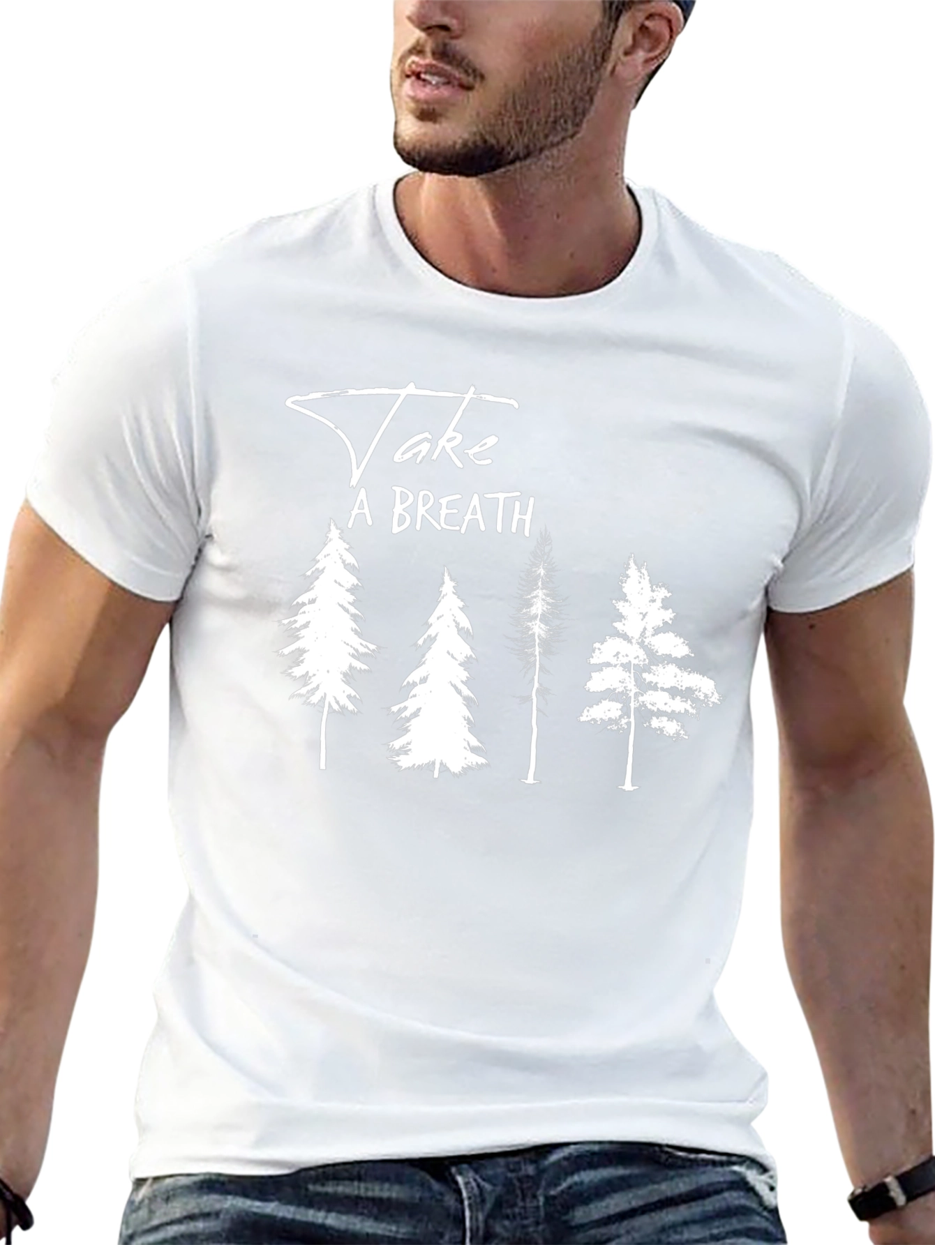 Take A Breath Nature Graphic Tee