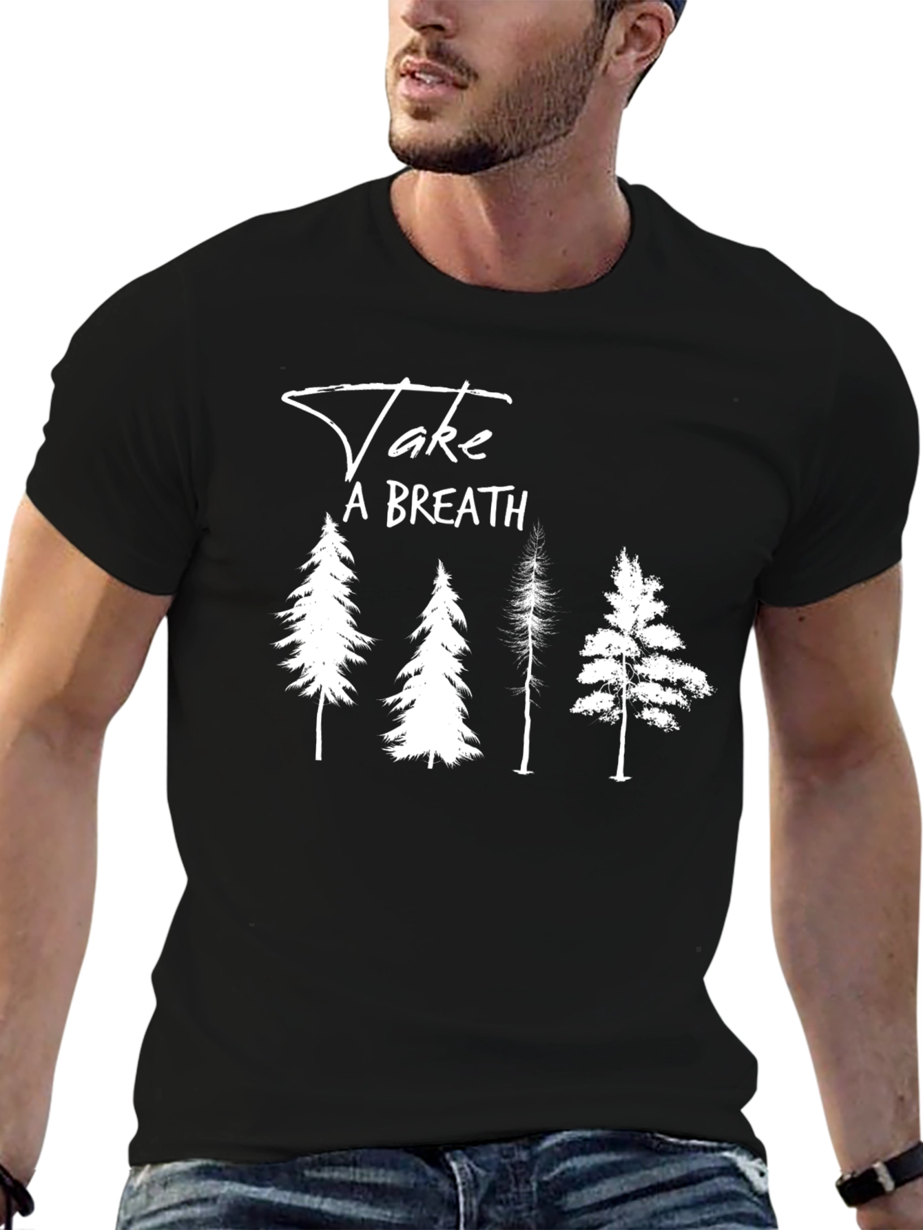 Take A Breath Nature Graphic Tee