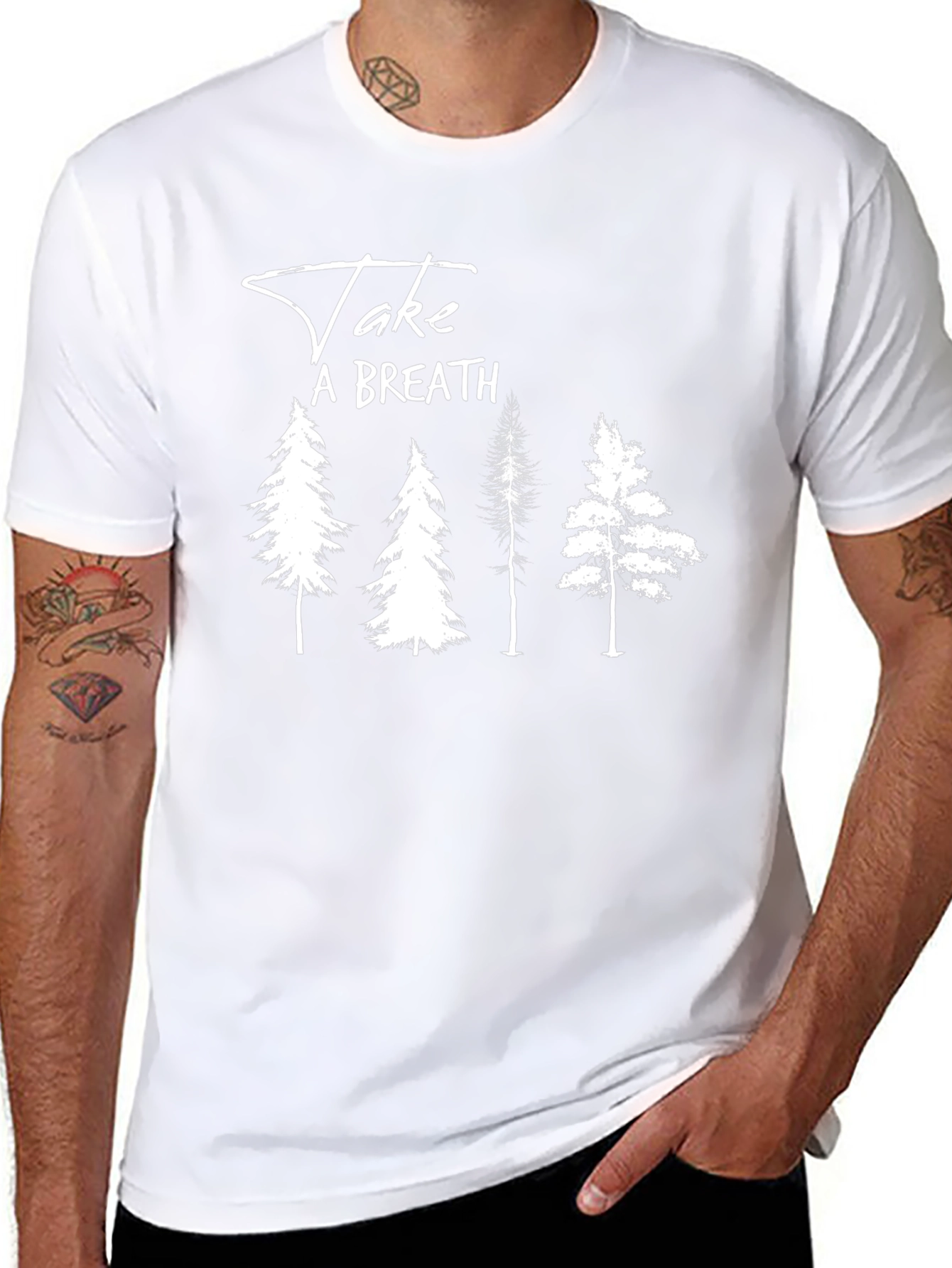 Take A Breath Nature Graphic Tee