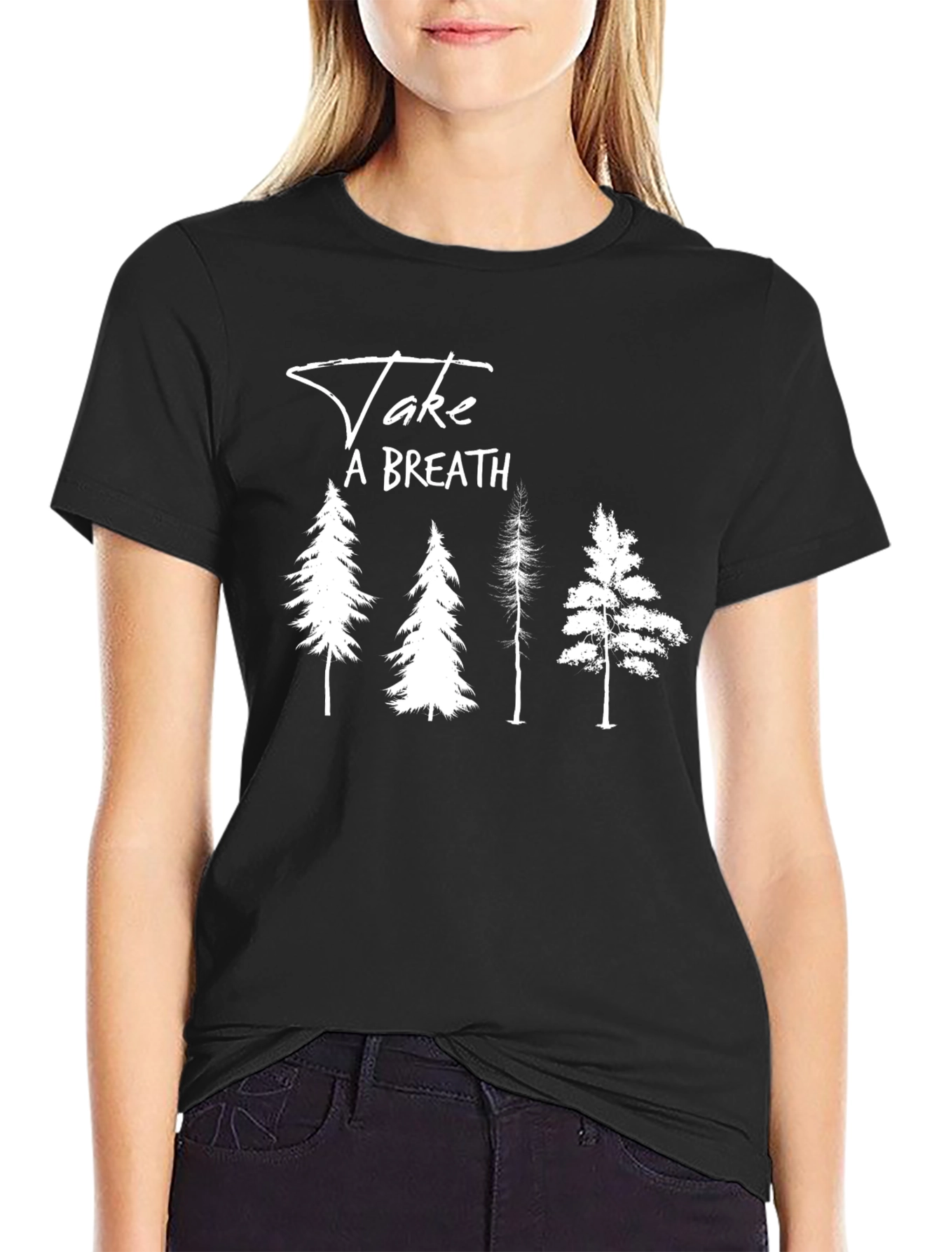Take A Breath Nature Graphic Tee
