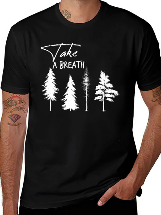 Take A Breath Nature Graphic Tee