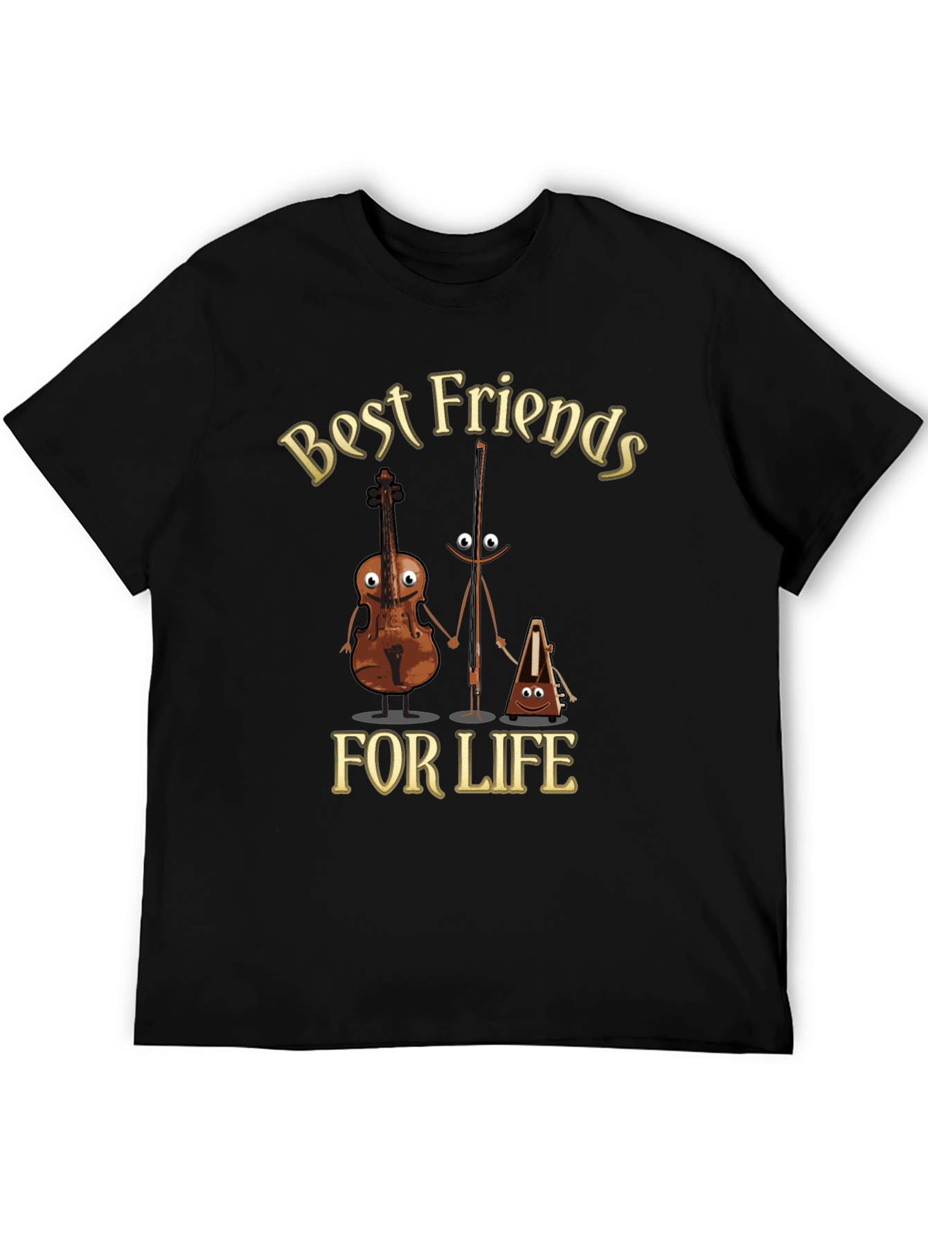 Best Friends For Life Musician T-Shirt