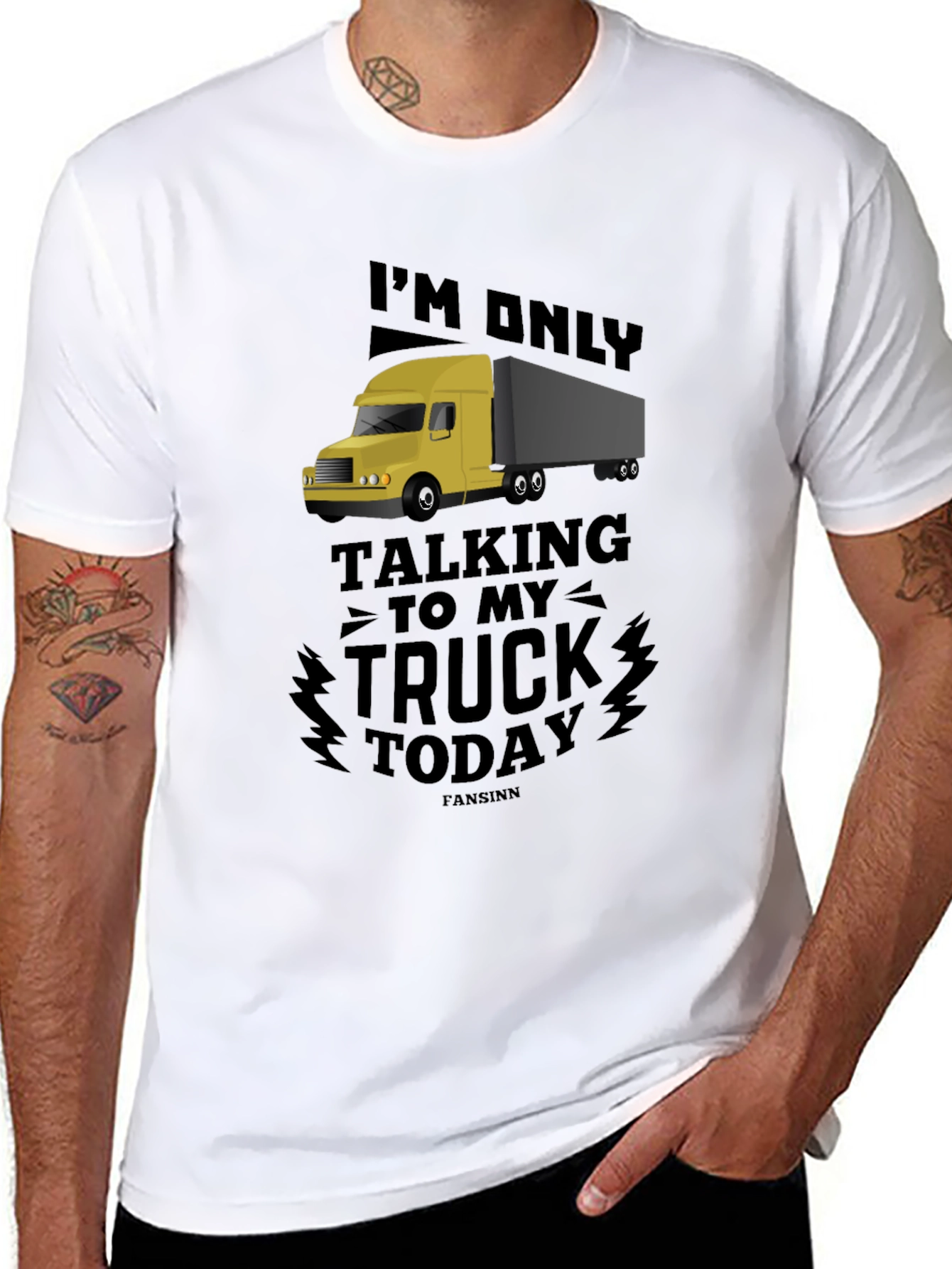 Trucker T-Shirt - Talking To My Truck Today Tee