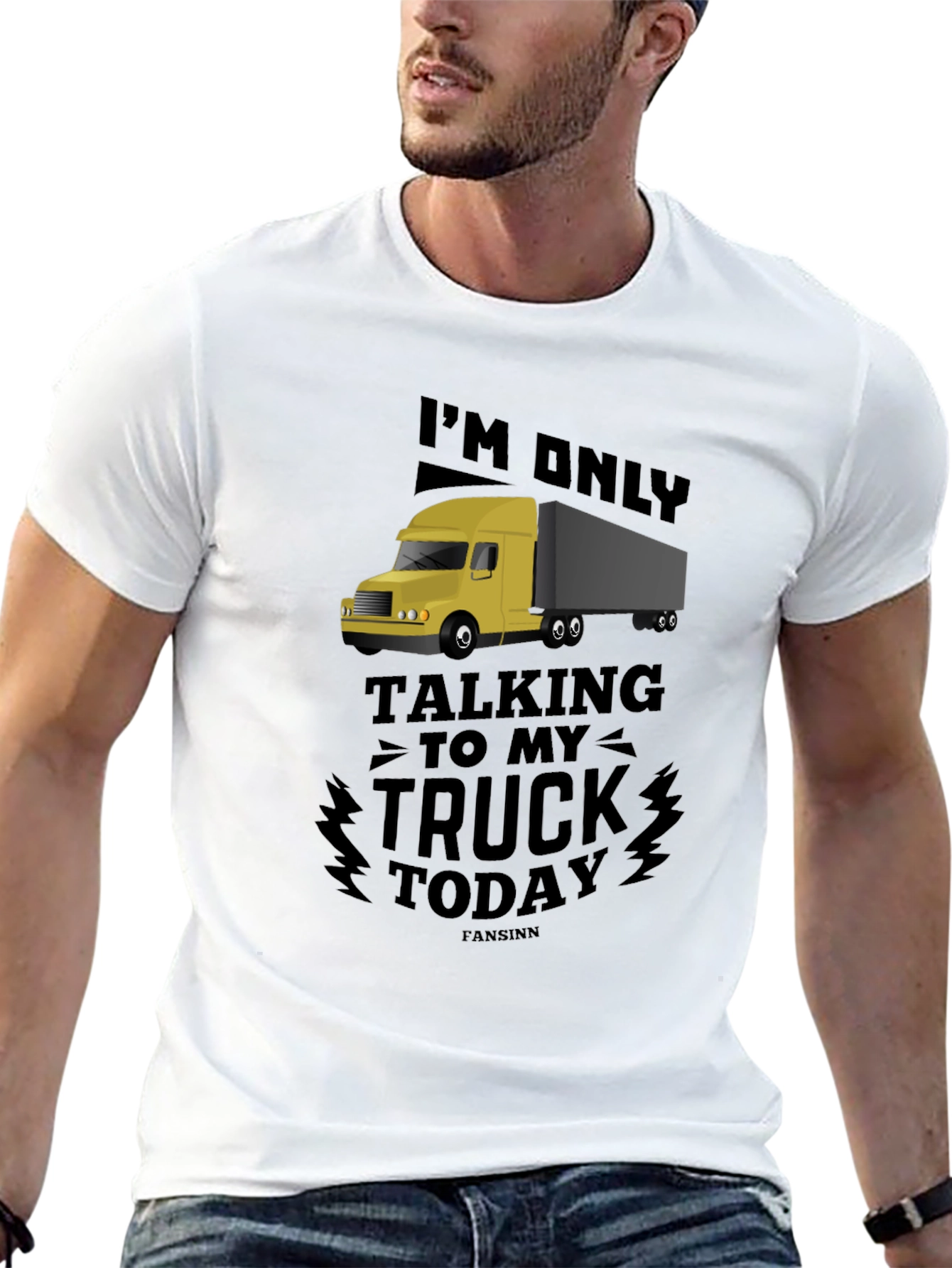 Trucker T-Shirt - Talking To My Truck Today Tee