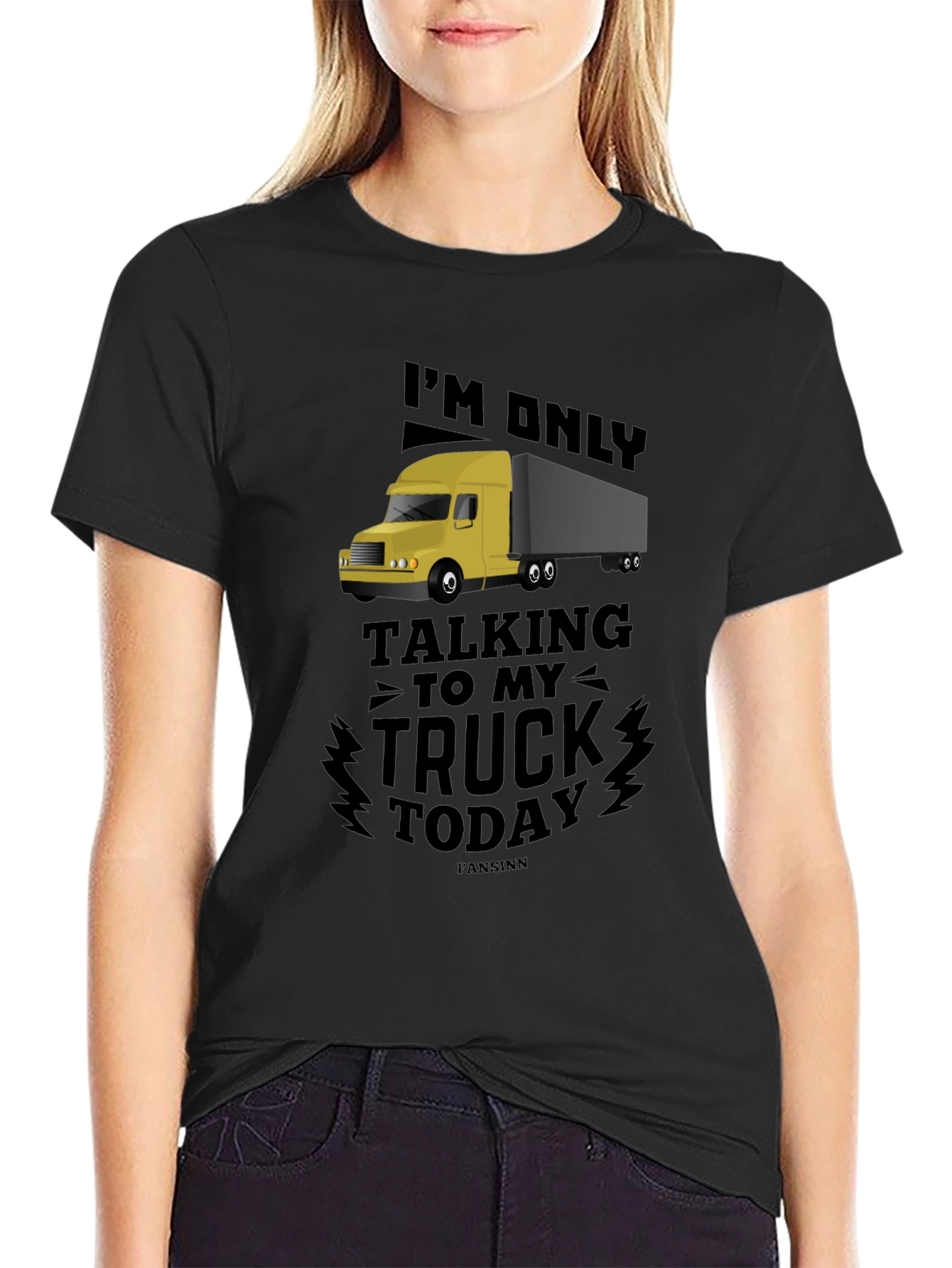 Trucker T-Shirt - Talking To My Truck Today Tee
