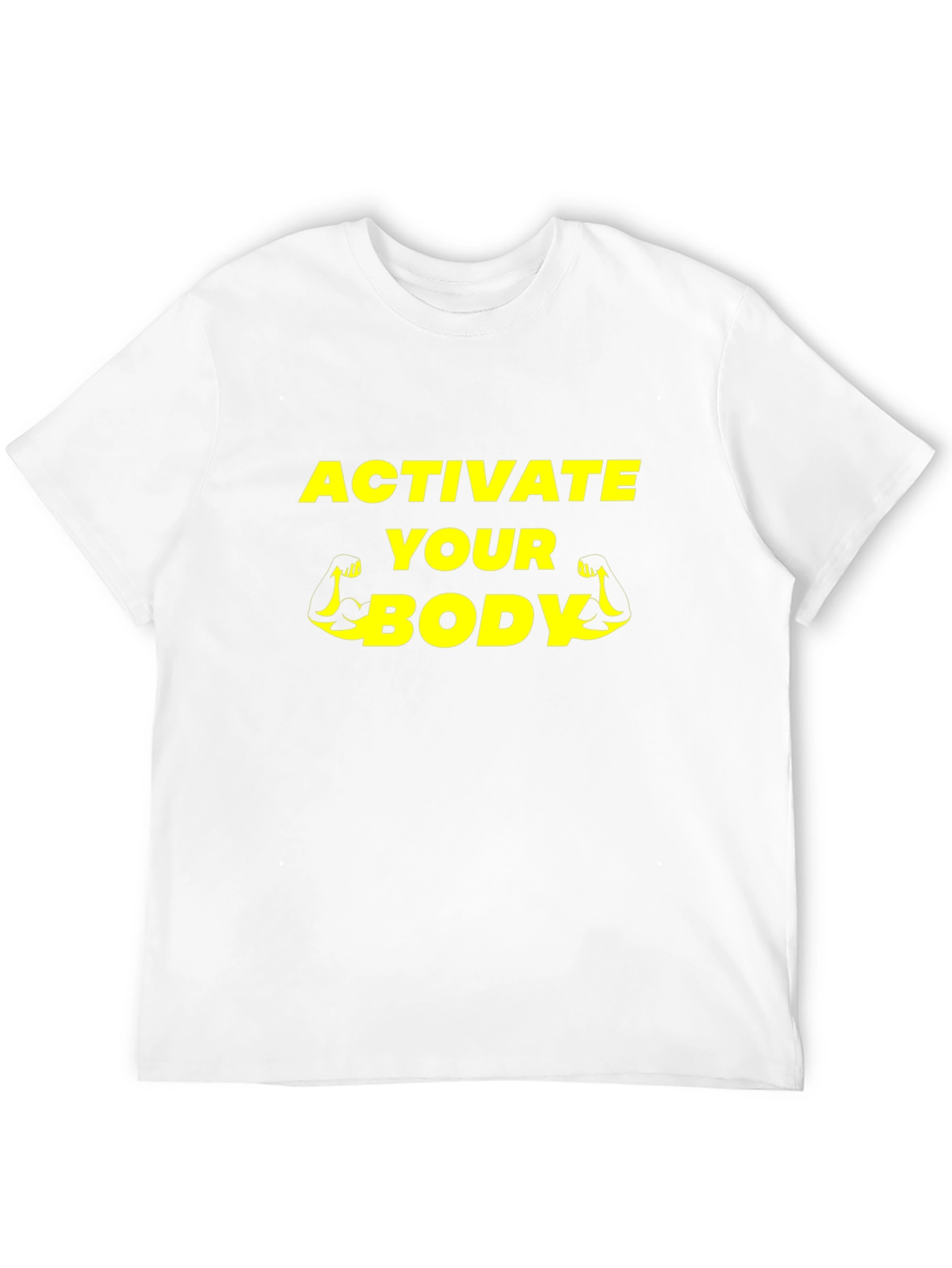 Activate Your Body Black Graphic Tee