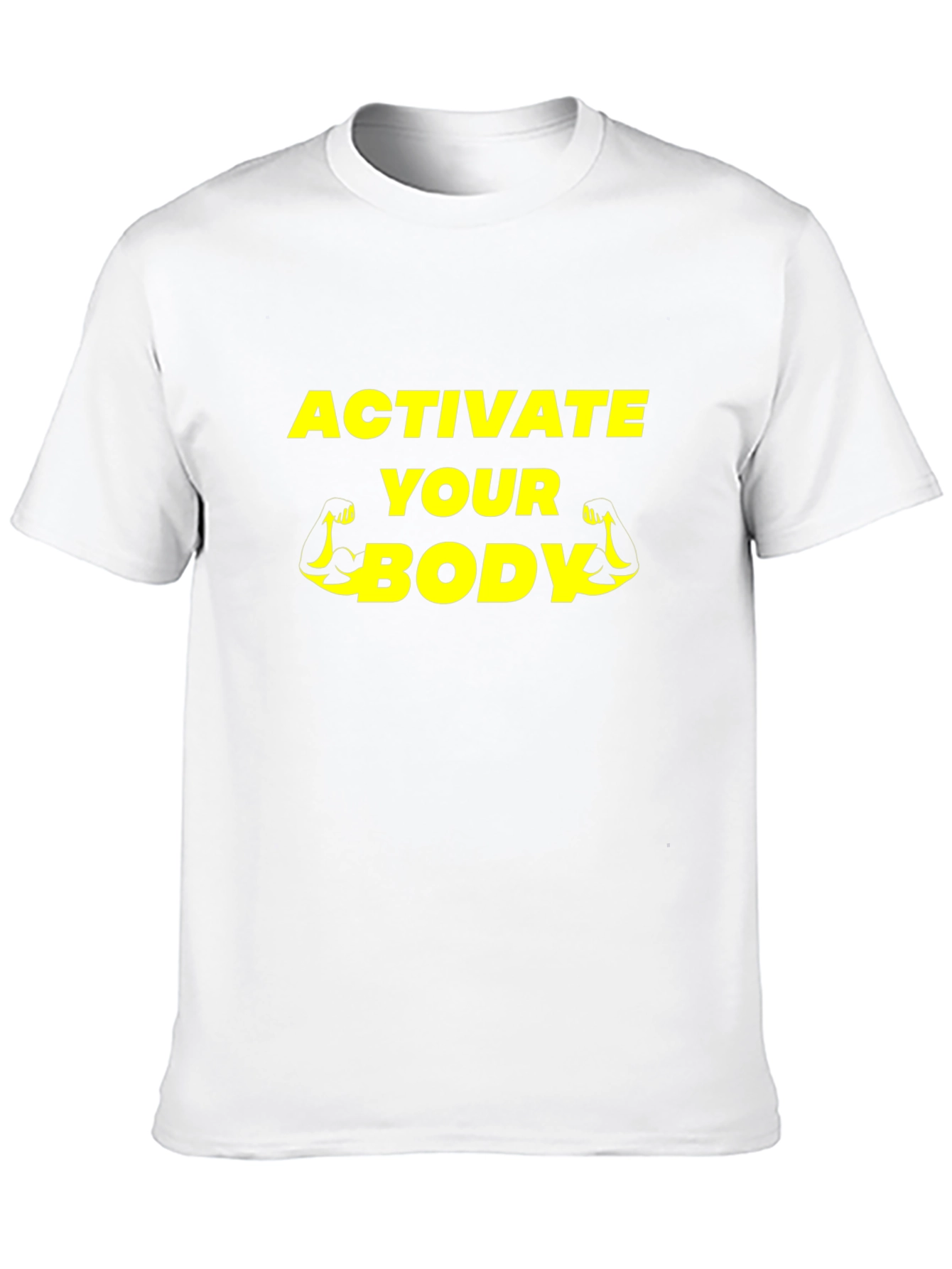 Activate Your Body Black Graphic Tee