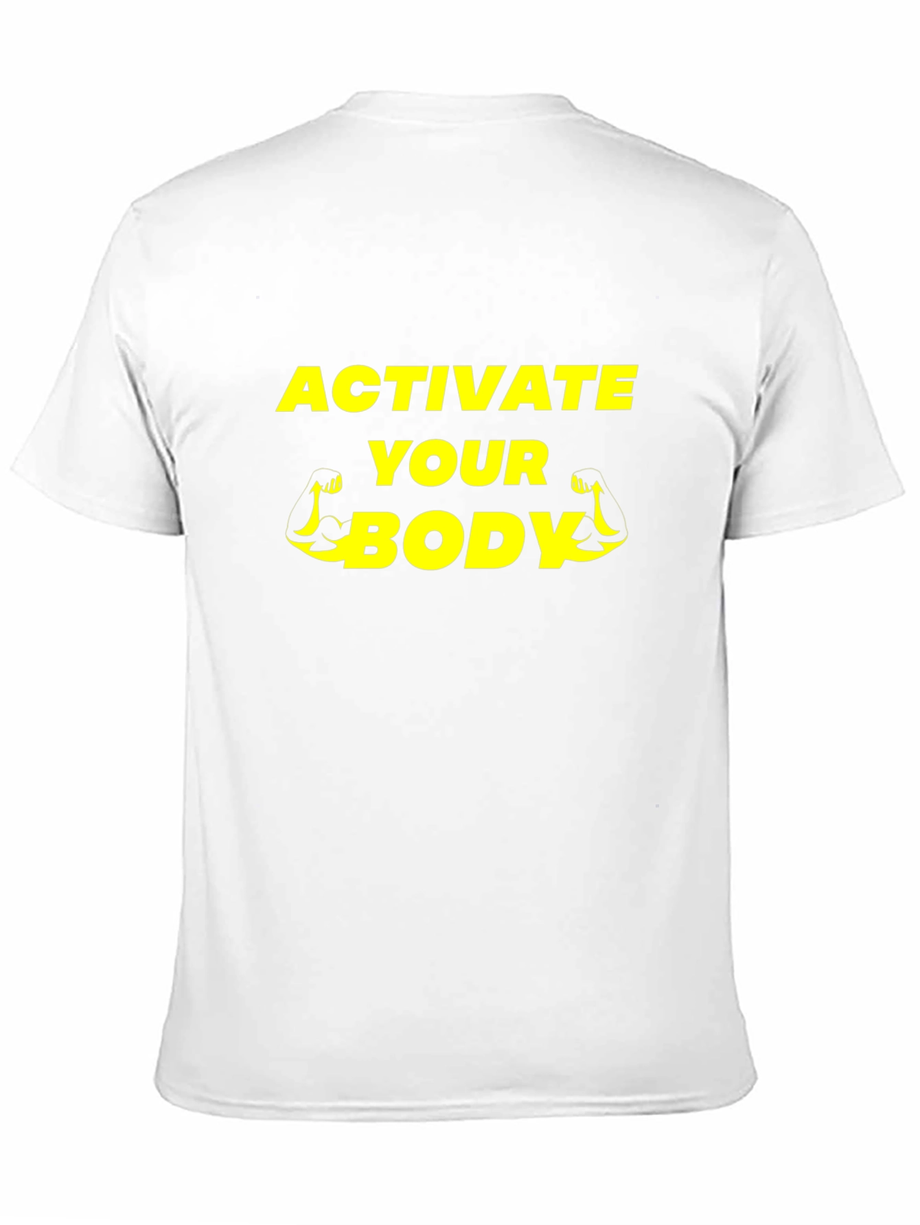 Activate Your Body Black Graphic Tee