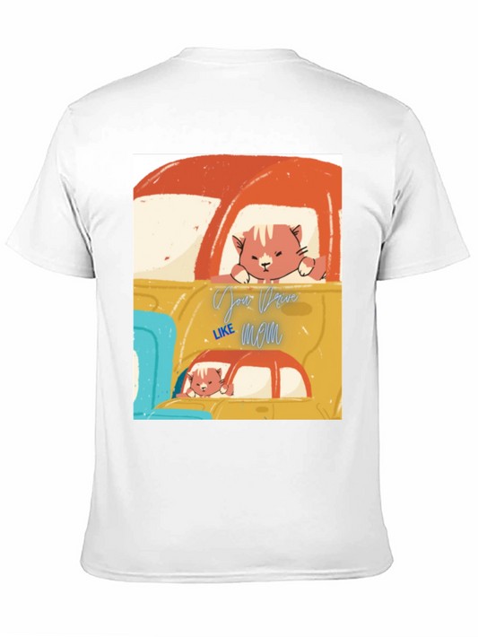 Cat Driver T-Shirt - Your Drive Like Mom