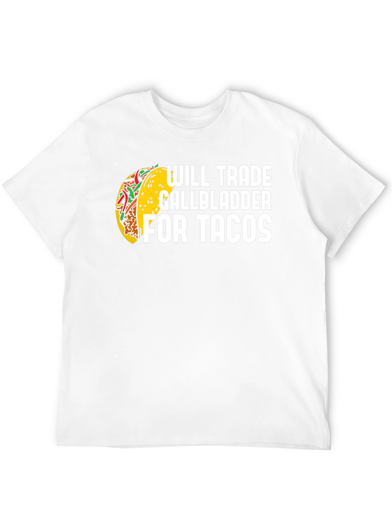 Will Trade Gallbladder For Tacos Black Tee