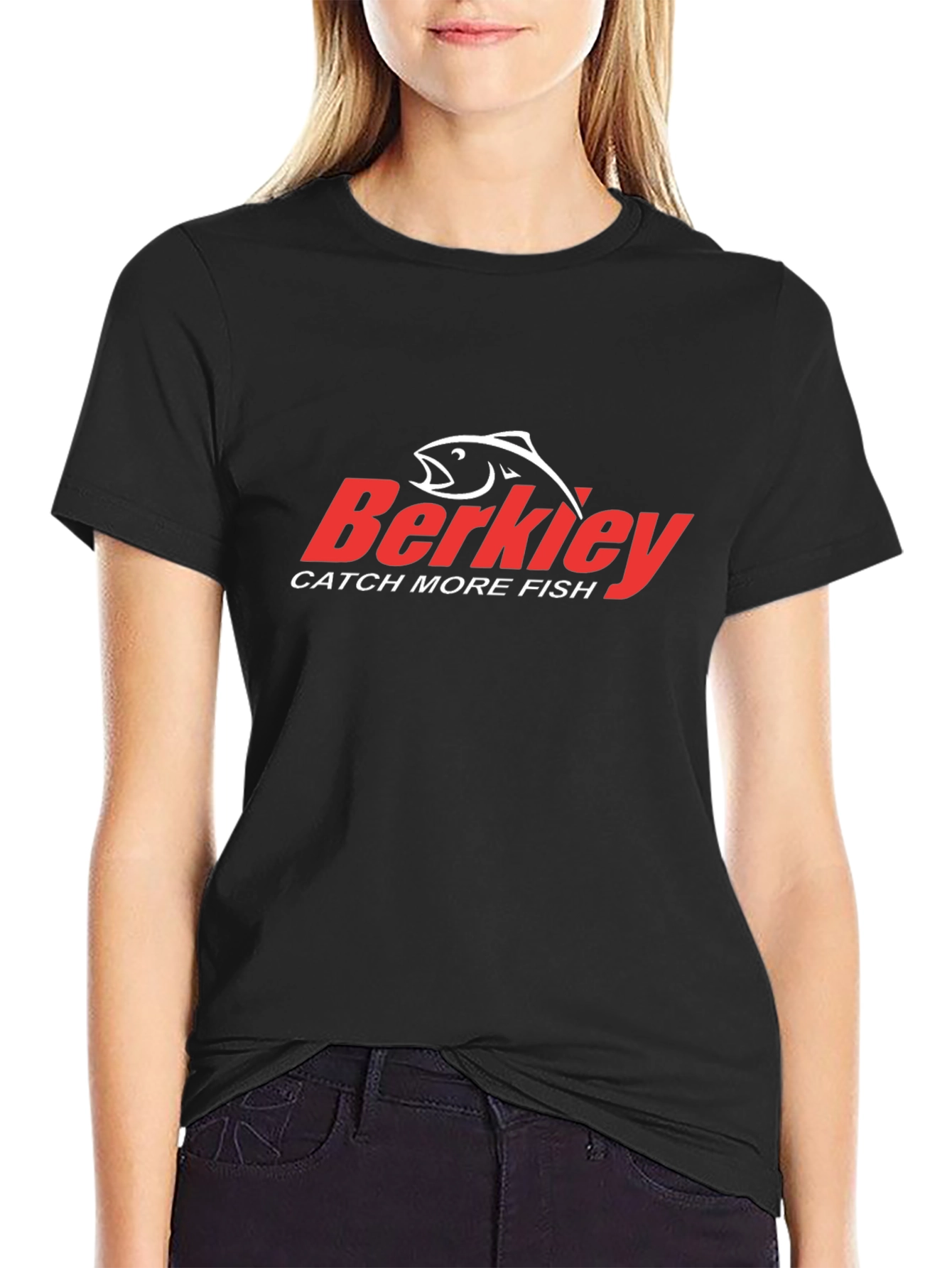 Berkley Catch More Fish Graphic Tee - Black