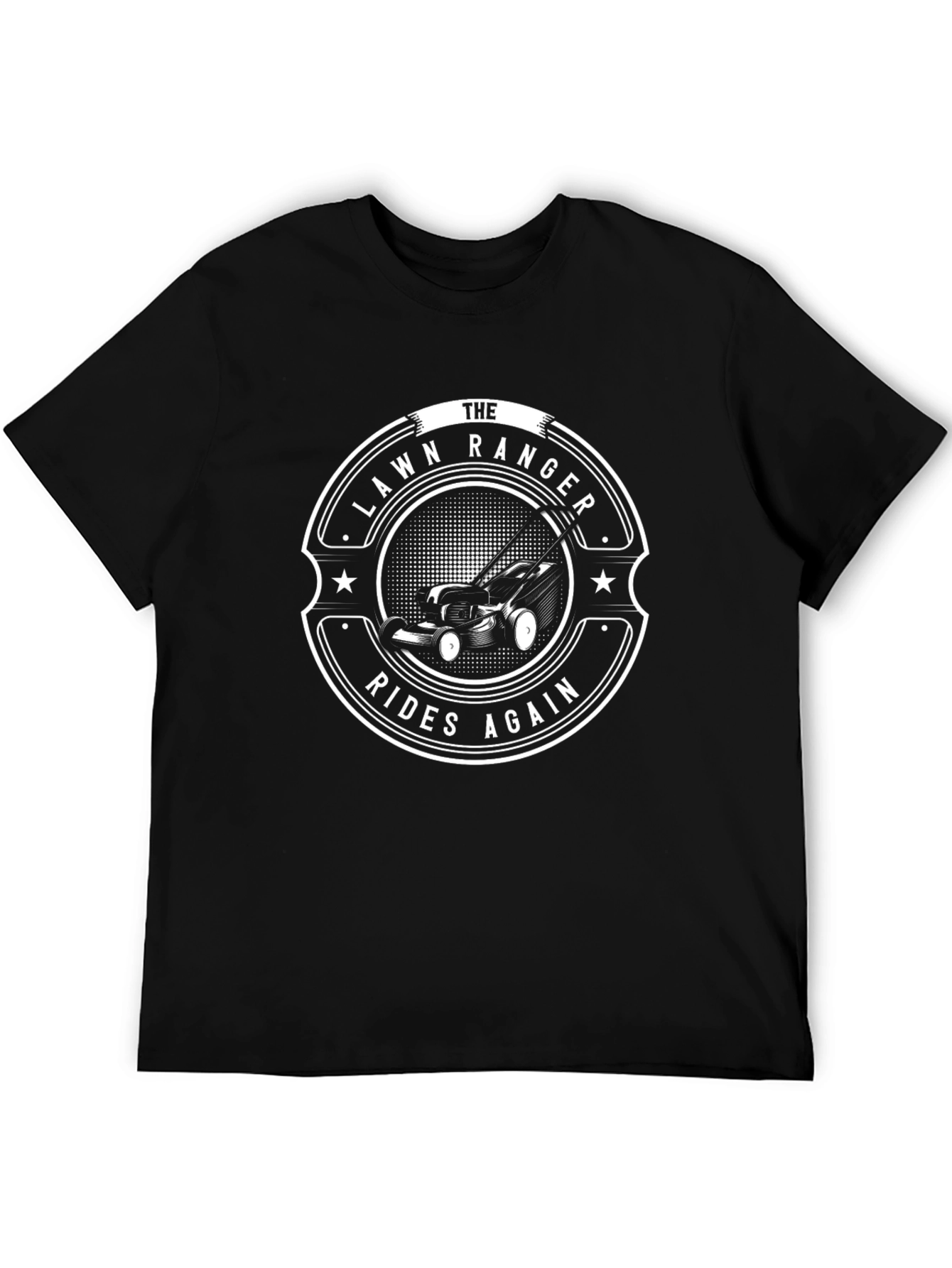 The Lawn Ranger Rides Again Graphic T-Shirt