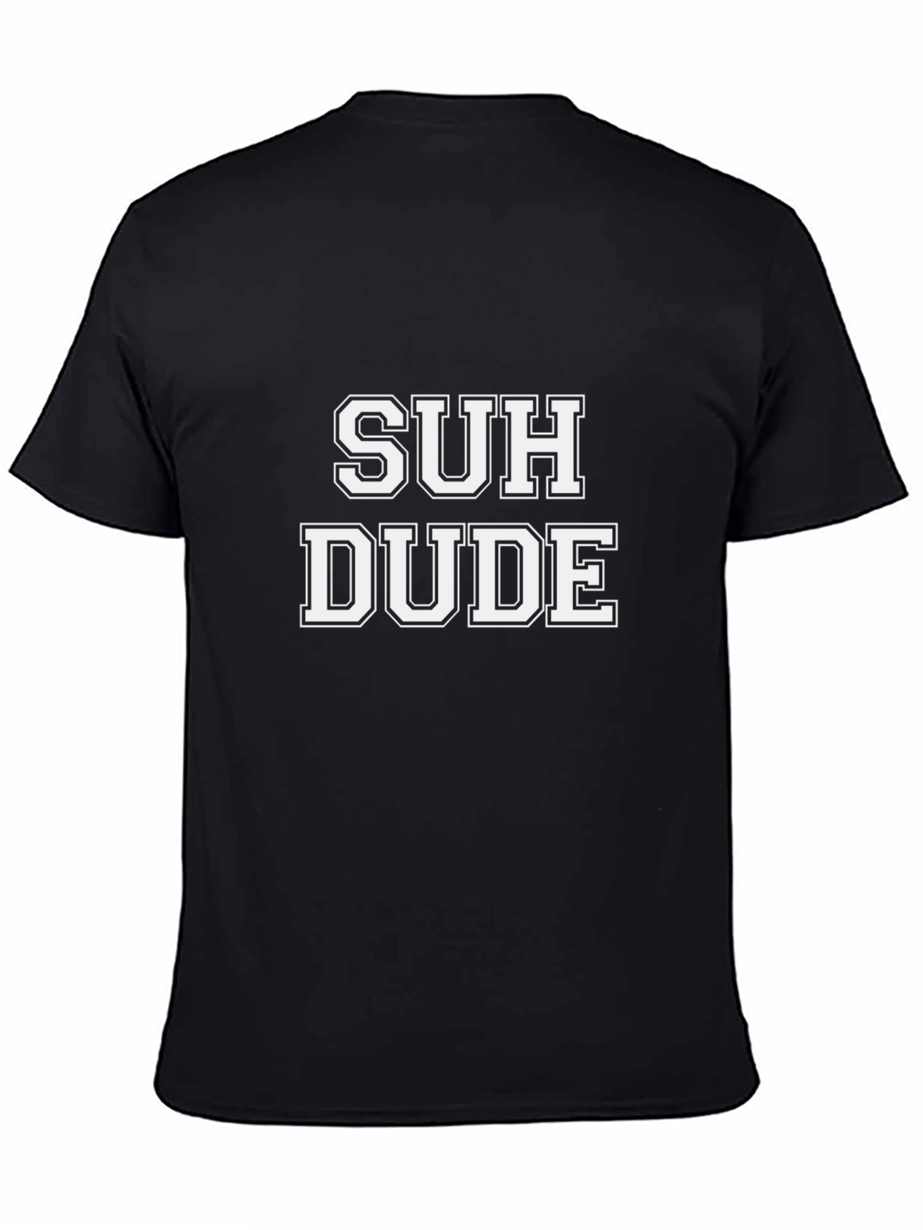 Suh Dude Graphic Tee - Black Cotton T-Shirt