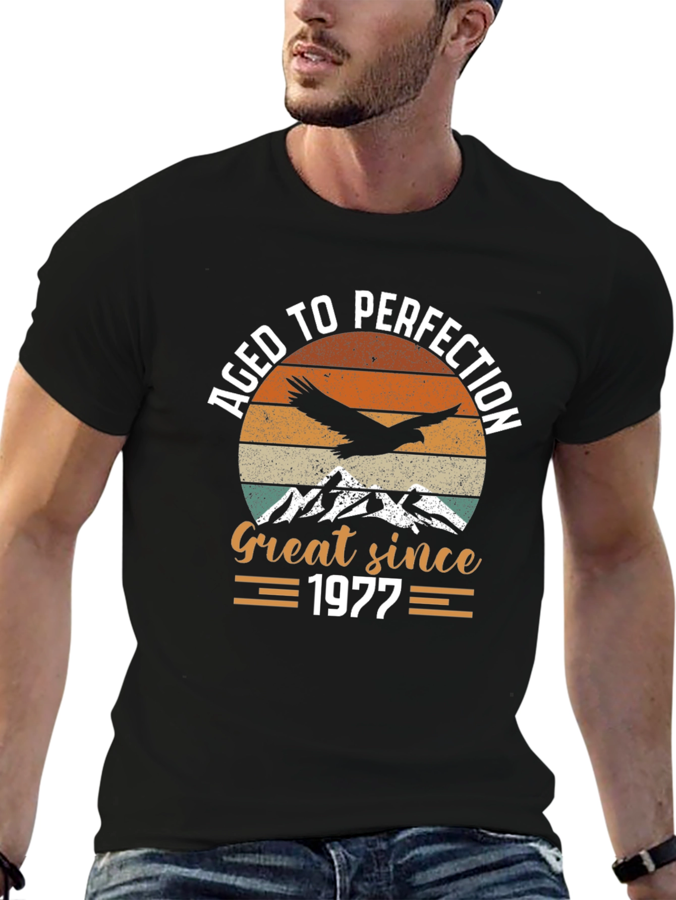 Aged to Perfection 1977 Graphic Tee