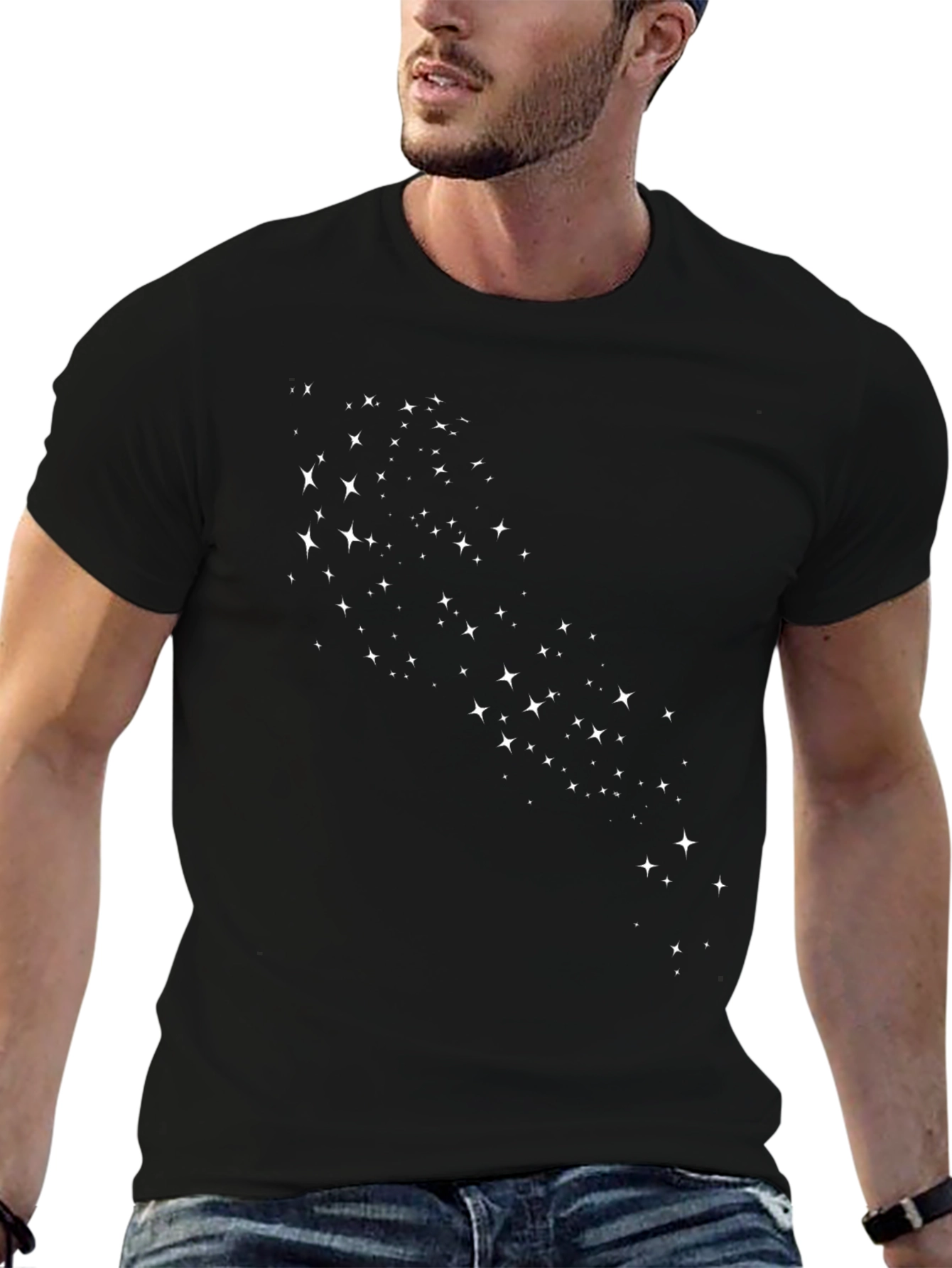 Starry Night Black T-Shirt