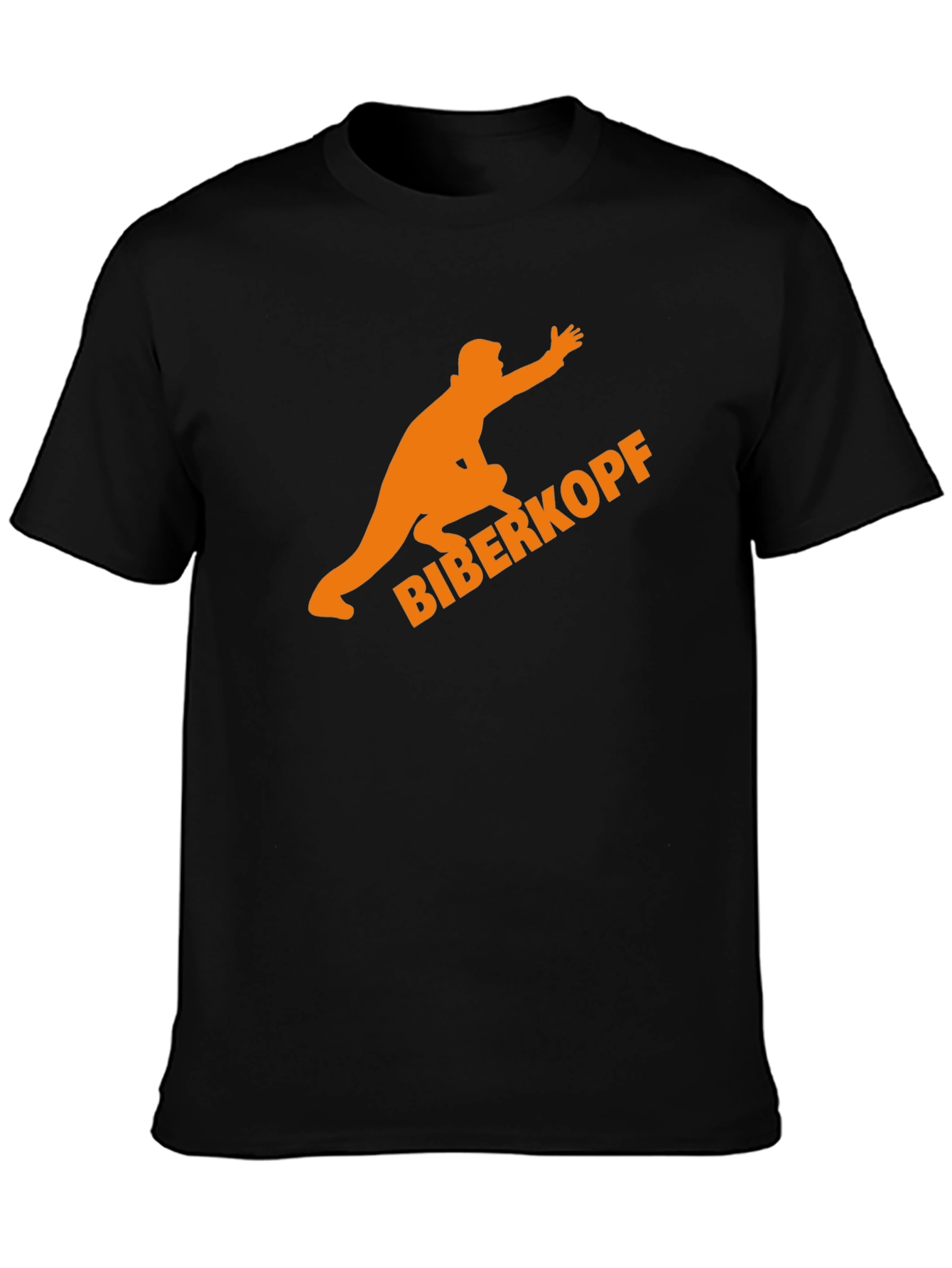 Biberkopf Graphic T-Shirt - Black Casual Tee
