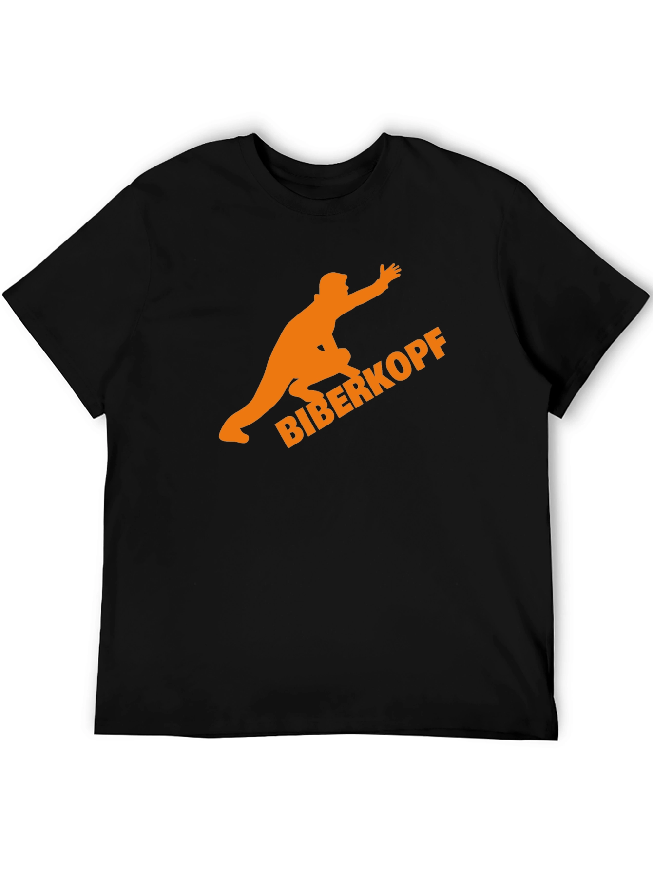 Biberkopf Graphic T-Shirt - Black Casual Tee