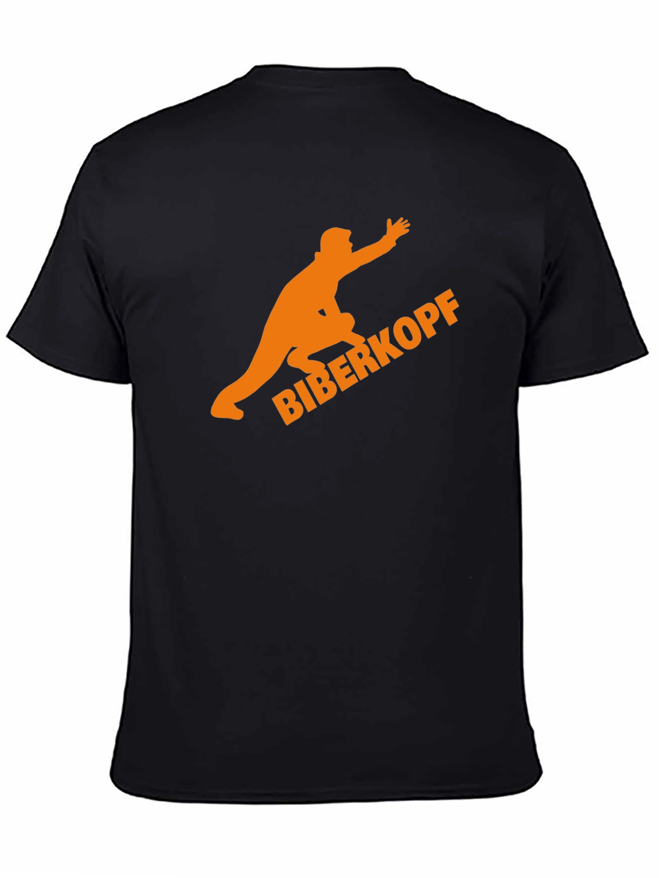 Biberkopf Graphic T-Shirt - Black Casual Tee