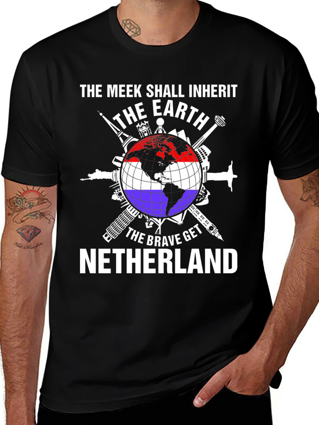 The Meek Shall Inherit Netherlands T-Shirt