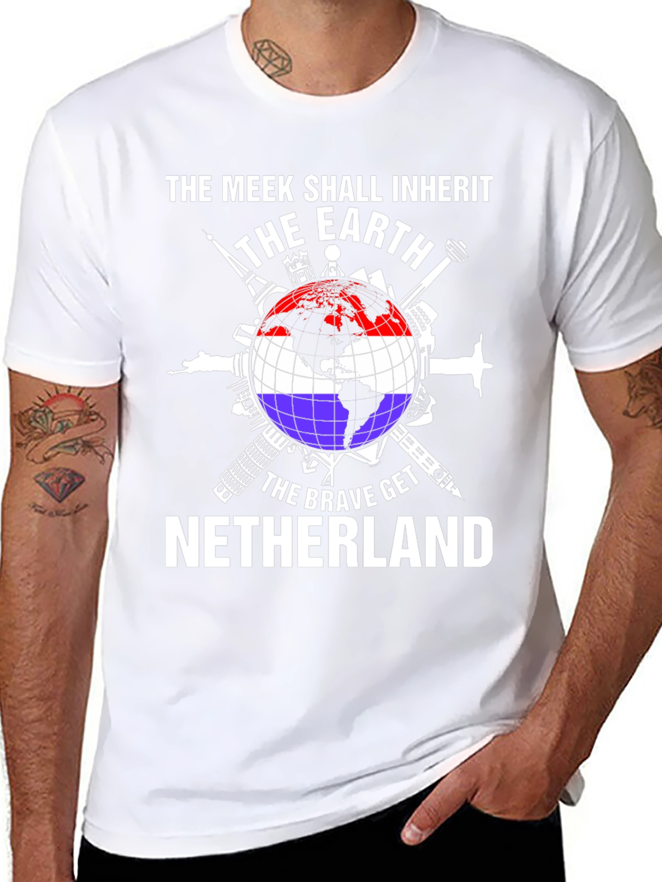 The Meek Shall Inherit Netherlands T-Shirt