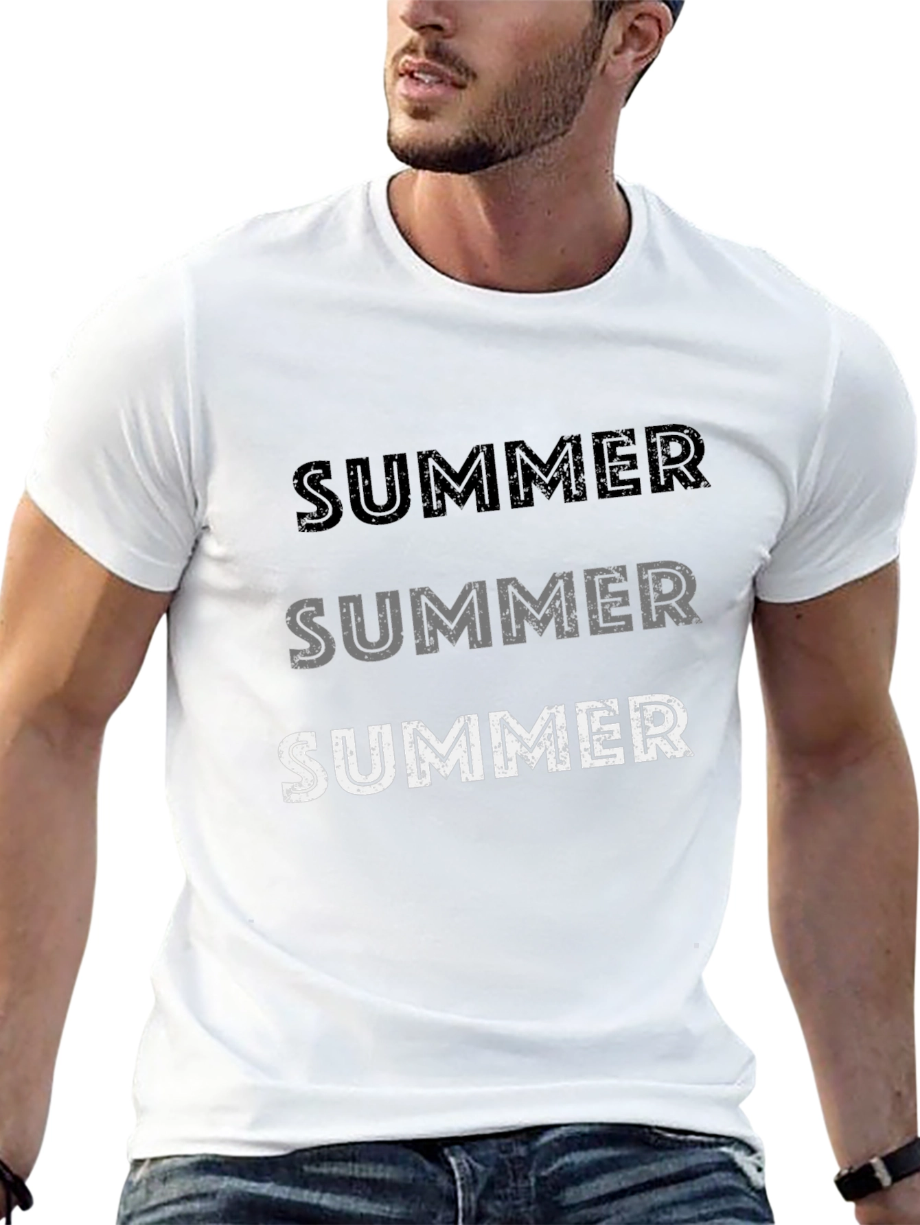 Summer T-Shirt - Casual Black Tee