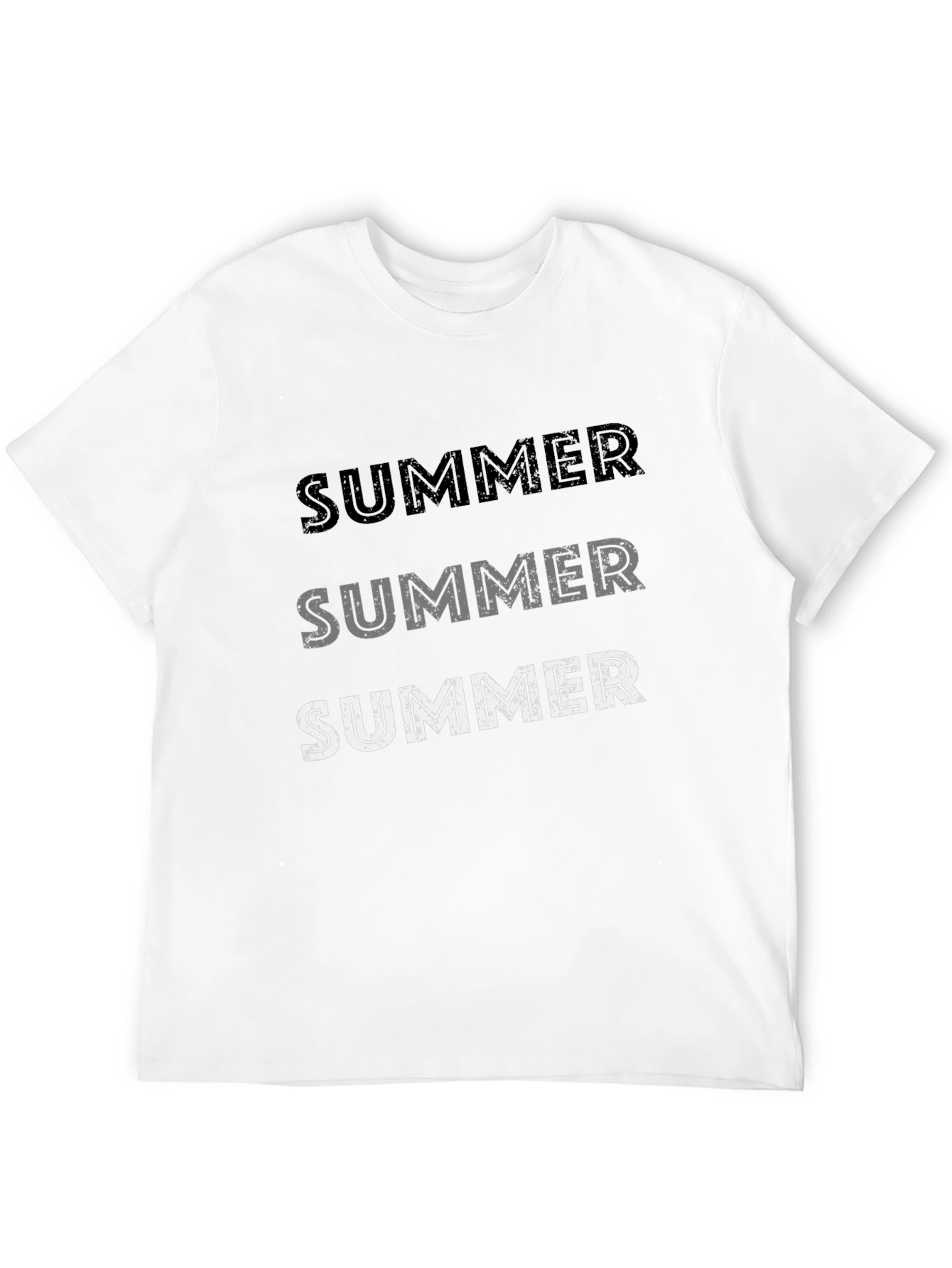 Summer T-Shirt - Casual Black Tee