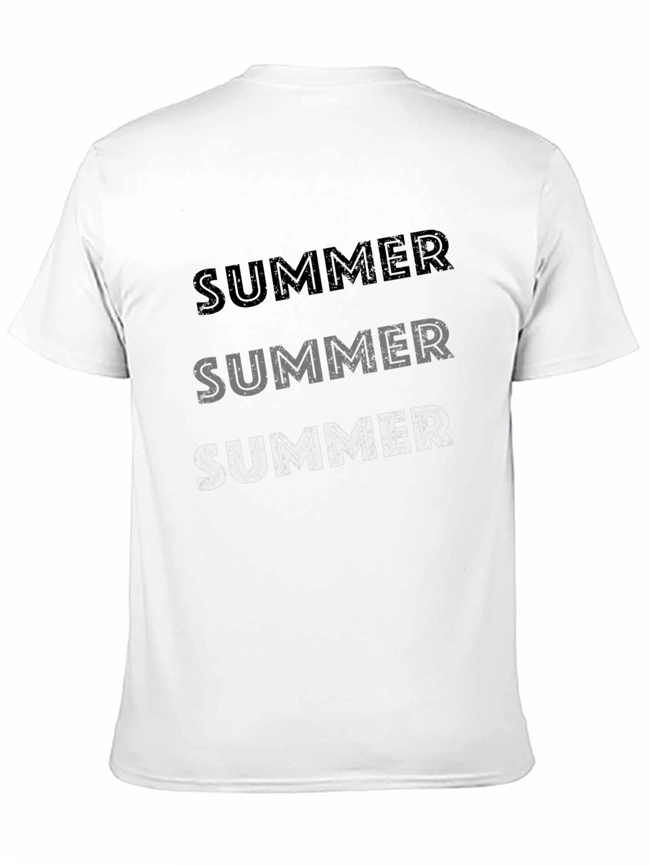 Summer T-Shirt - Casual Black Tee