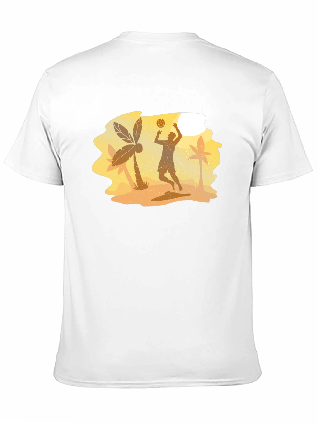 Beach Volleyball Player Graphic Tee
