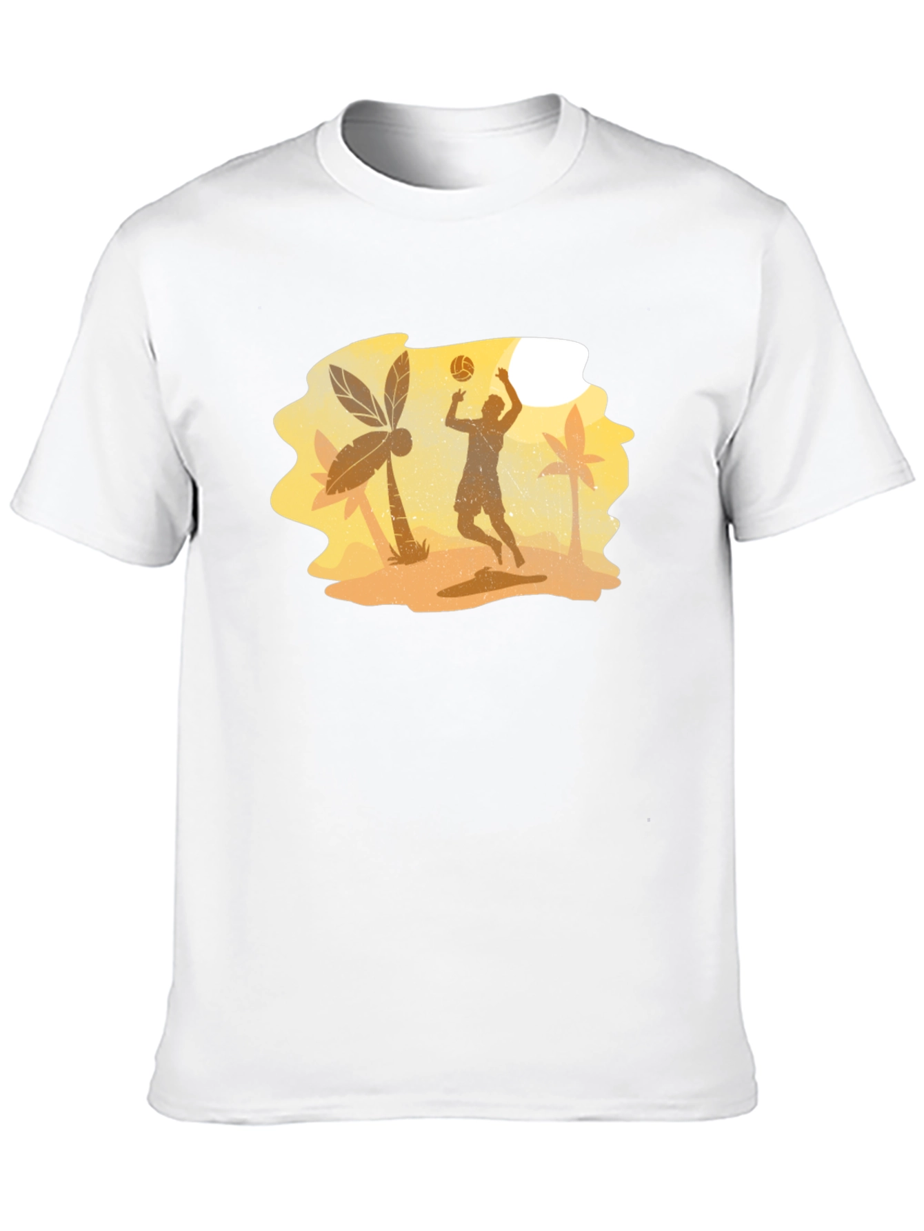 Beach Volleyball Player Graphic Tee