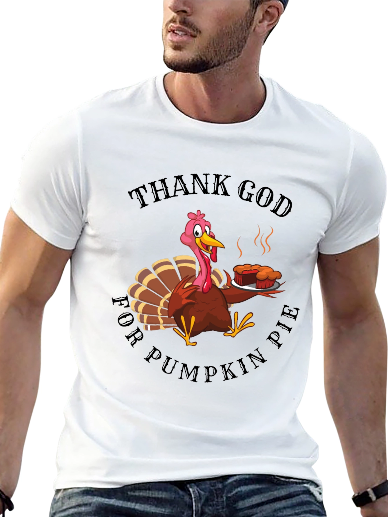 Thank God for Pumpkin Pie Thanksgiving T-Shirt