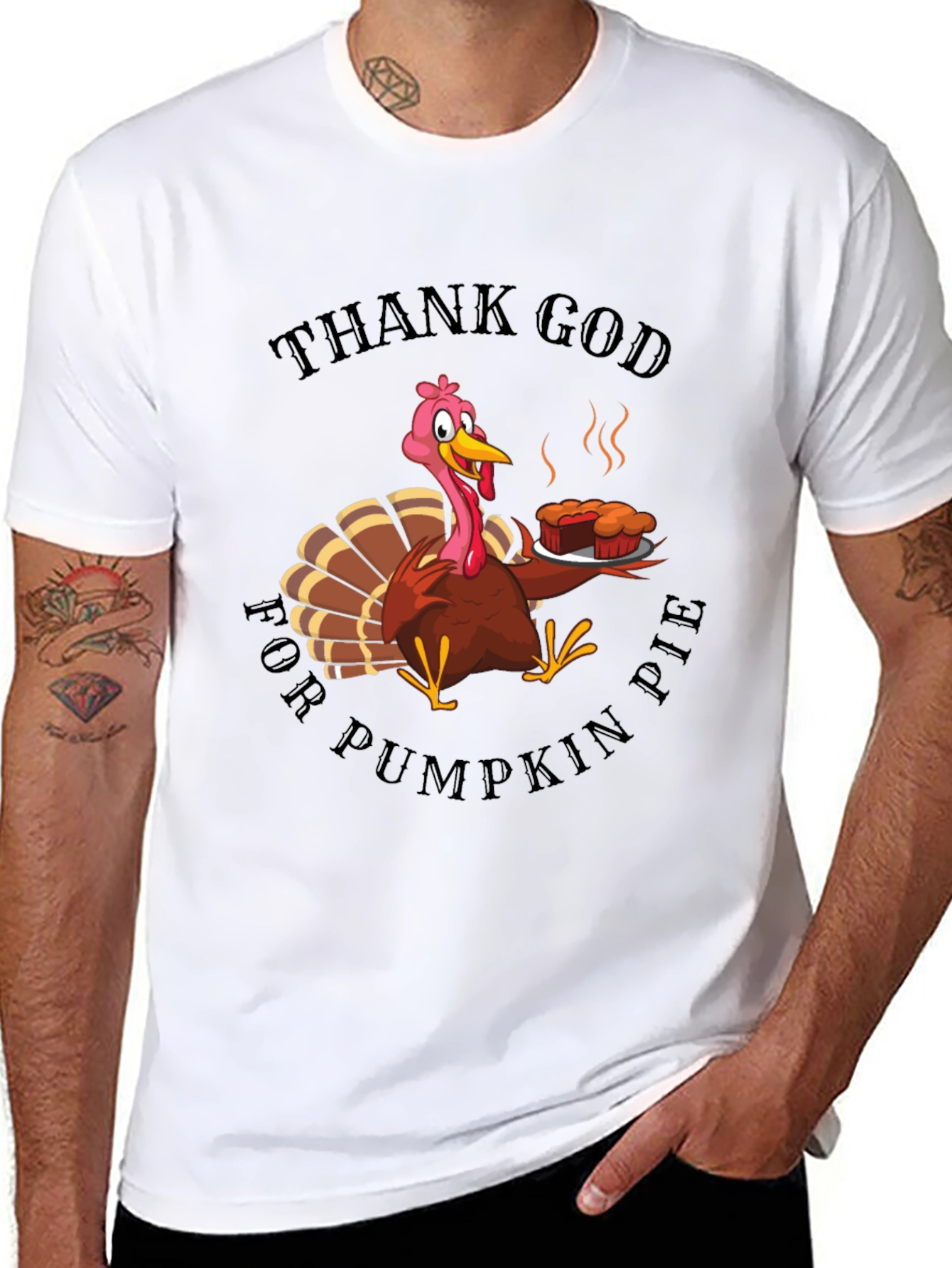 Thank God for Pumpkin Pie Thanksgiving T-Shirt